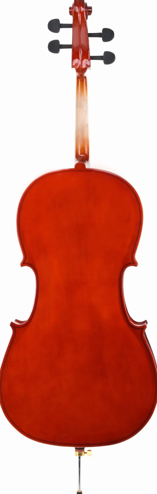 Classic Cantabile CP-100 Cello 4/4 Set (Decke: Fichte, Boden: Ahron, Wirbel: Palisander, höhenvertellbarer Stachel, hochglanz lackiert, inkl. Bogen und Tasche)