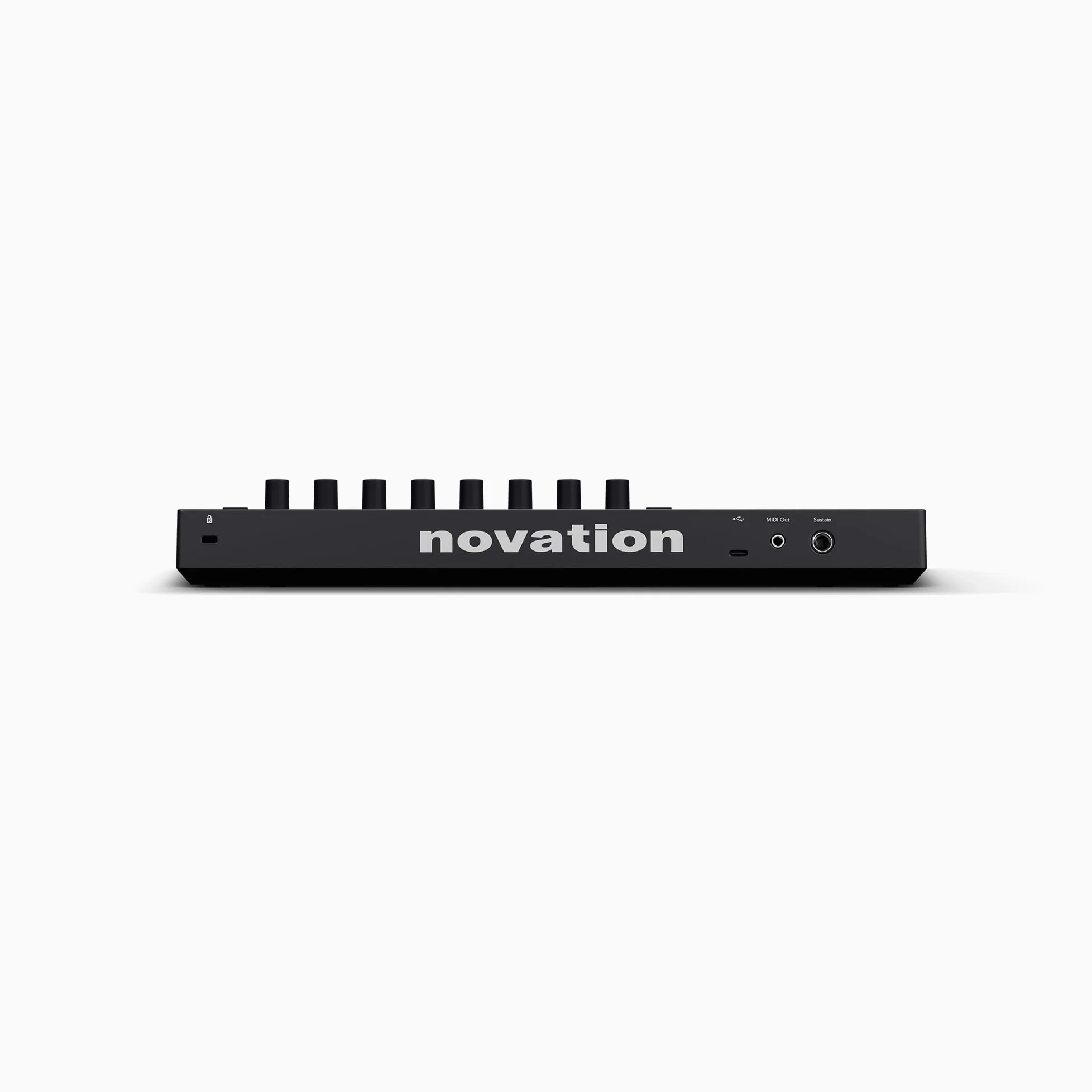 Novation Launchkey Mini 25 [MK4] – Tragbares USB/MIDI-Controller-Keyboard mit 25 Minitasten und DAW-Integration. Akkord- und Skalenmodi, Drum-Pads und Arpeggiator. Inkl. Music Creation Software-Bundle