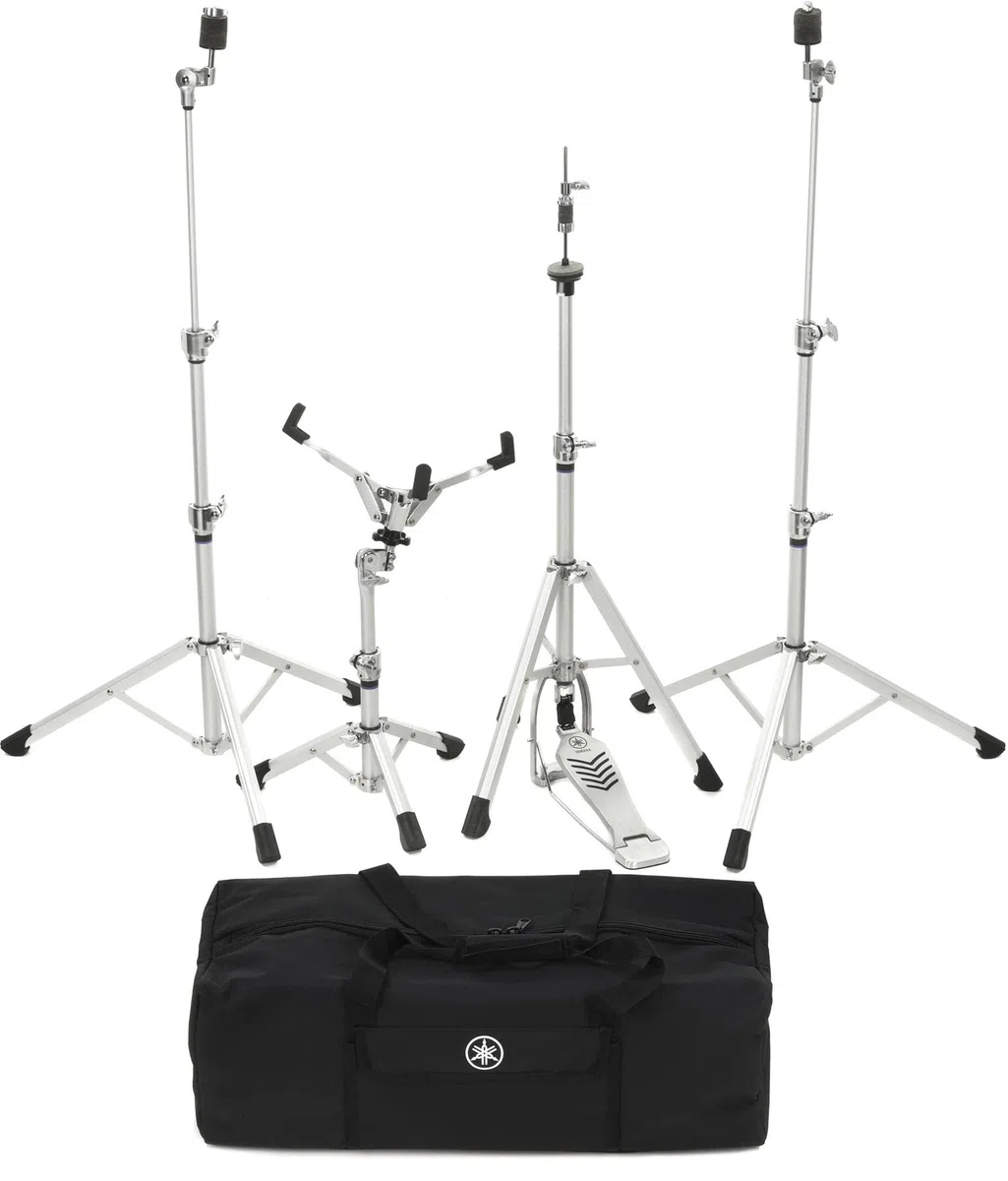 Yamaha HW-3 Crosstown Advanced Lightweight Aluminum Drum Hardware Paket mit Tragetasche