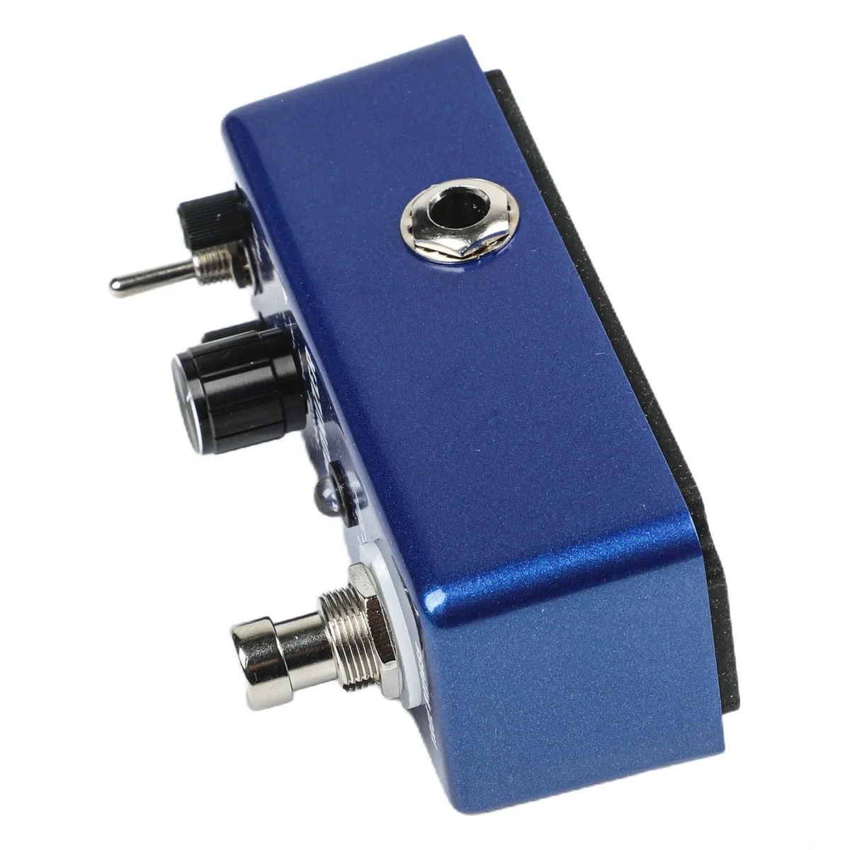Rowin LEF-3807 Gitarren-Harmonizer-Pedal, digitaler Pitch-Shifter-Effekt mit Detune-Modus, polyphoner Stimmenchorus, True Bypass, Zinklegierung, Gehäuse für E-Gitarre, Blau