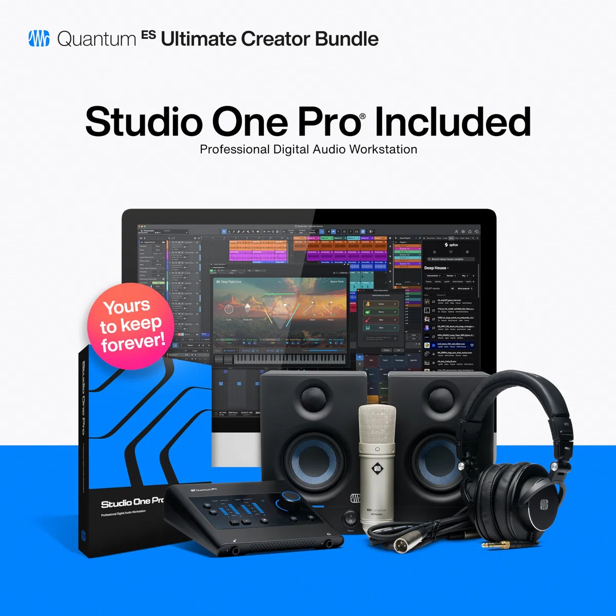 Quantum ES Ultimate Bundle mit Studio One Pro Software