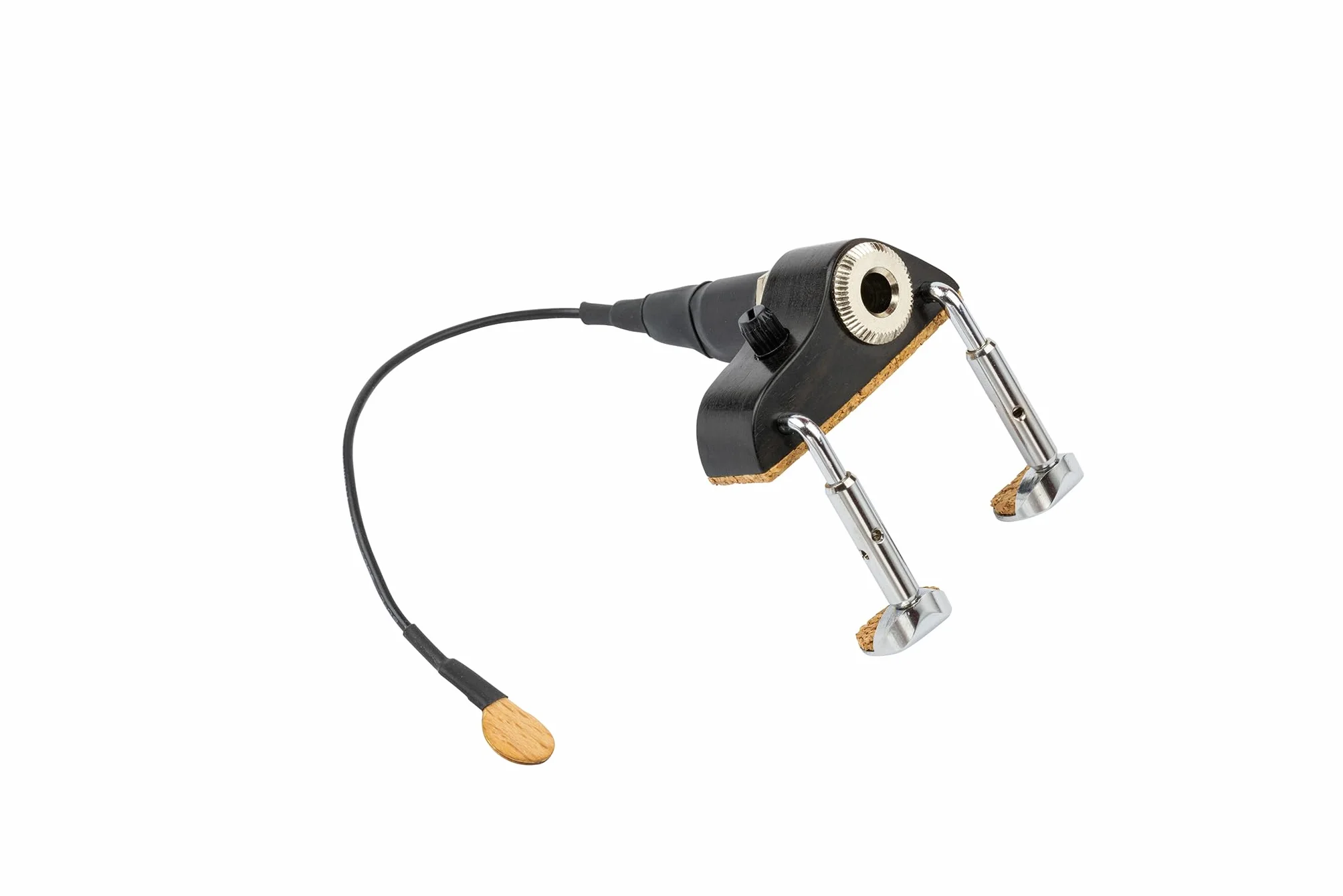 KNA VV-3V Portable Piezo Pickup for Violin and Viola – Lightweight, Easy-Install Sensor with Volume Control, Natural Acoustic Sound, No Instrument Modification, Handcrafted in Europe