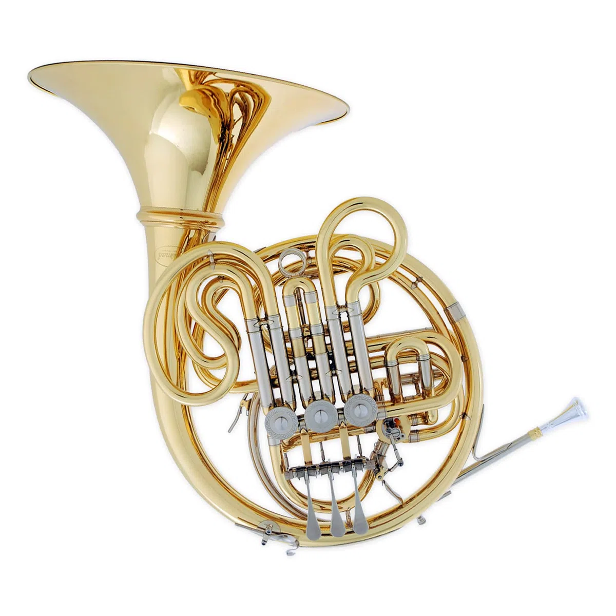 TWH-278 - Doppelhorn mit abschraubbarem Trichter - Stimmung B/F