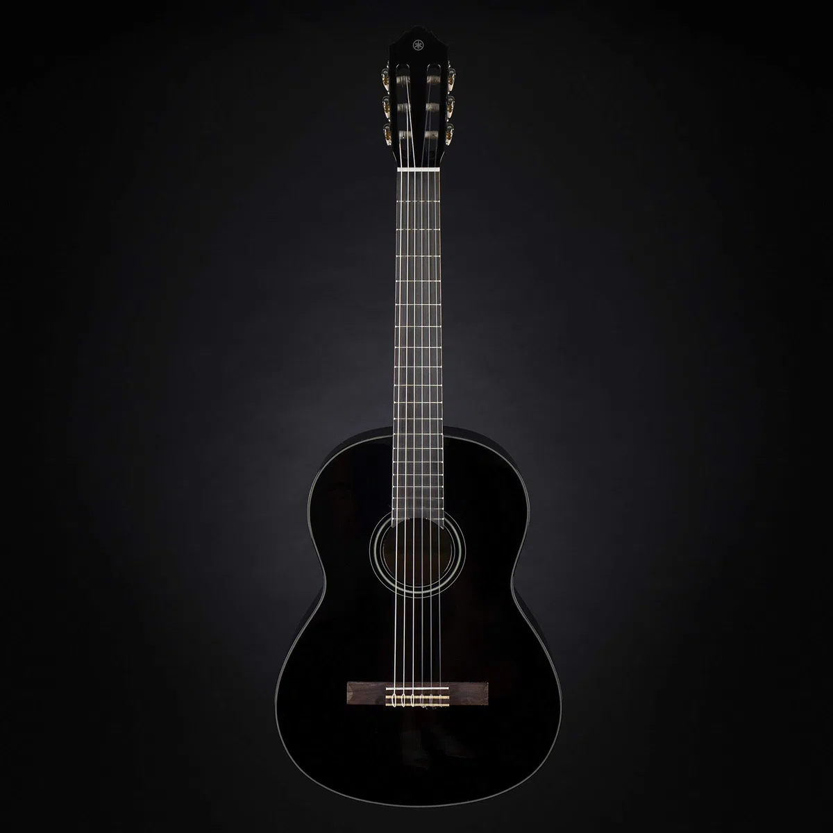 Yamaha C40BLII Akustikgitarre schwarz – Hochwertige Akustikgitarre für Einsteiger in edlem Design – 4/4 Gitarre aus Holz