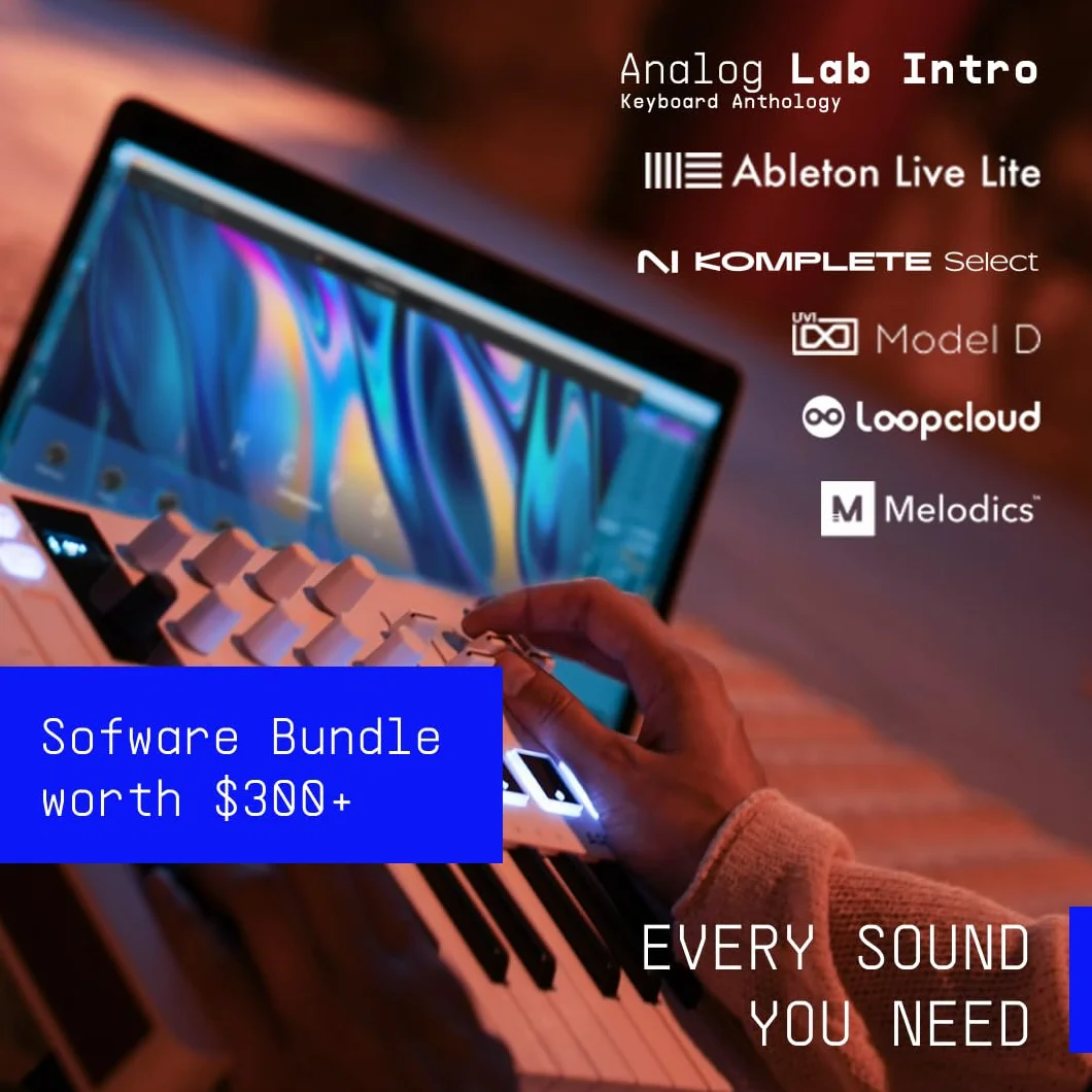 Arturia MiniLab 3 Rose Quartz - Midi Keyboard