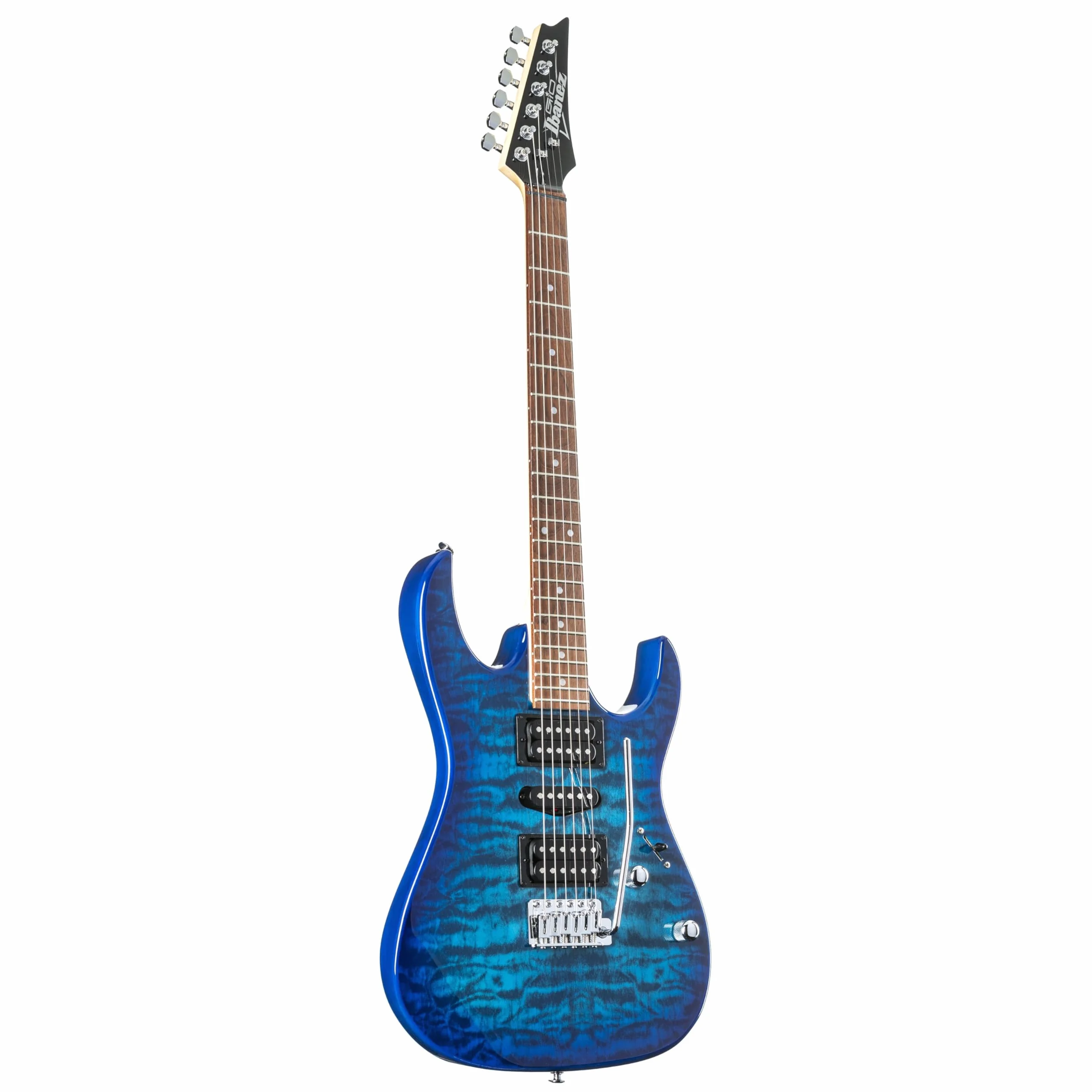 Ibanez GIO RG Series GRX70QA-TBB - Electric Guitar - Transparent Blue Burst