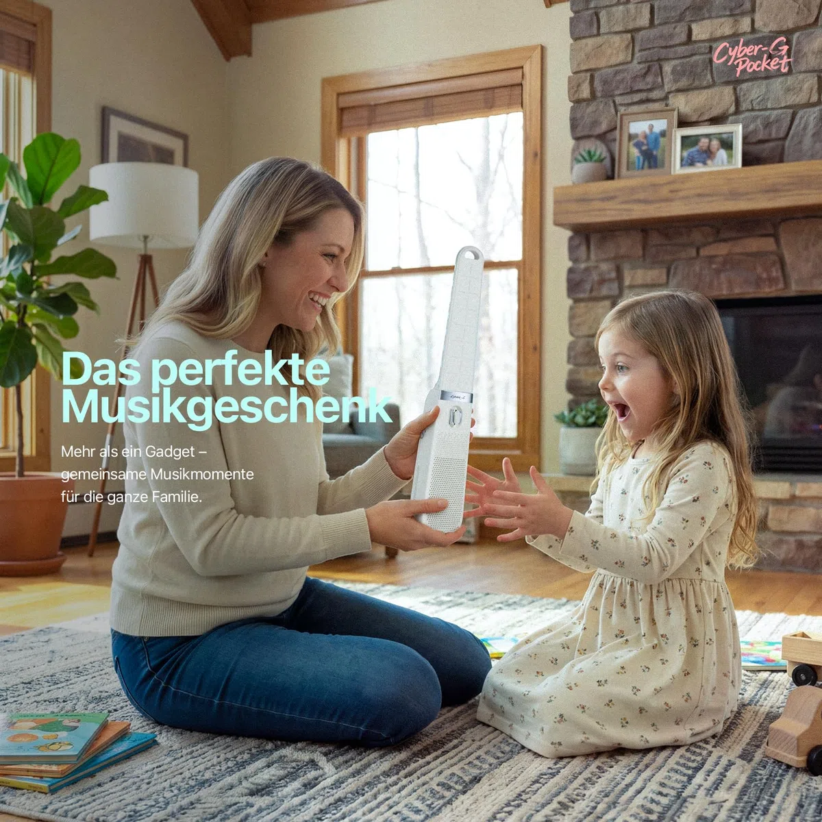 Enya Cyber-G Pocket Smart Gitarre: Spielbarer Lautsprecher 0.8KG Tragbar Faltbar Kabellos Intelligente Soundeffekte Multifunktionales Kreativinstrument Anfängerfreundlich Sofort spielbereit