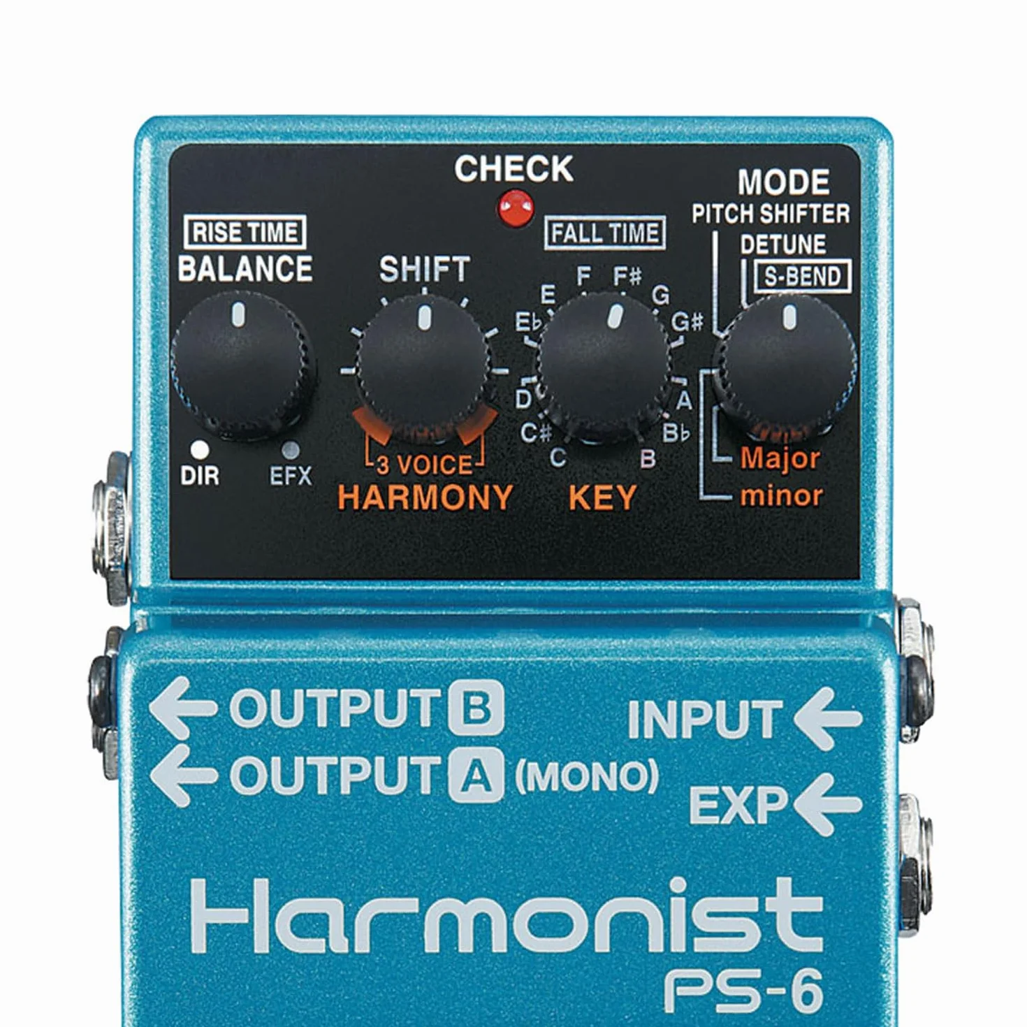 Boss PS-6 Harmonist Pitch-Shifter Effektgerät Pedal + keepdrum Netzteil
