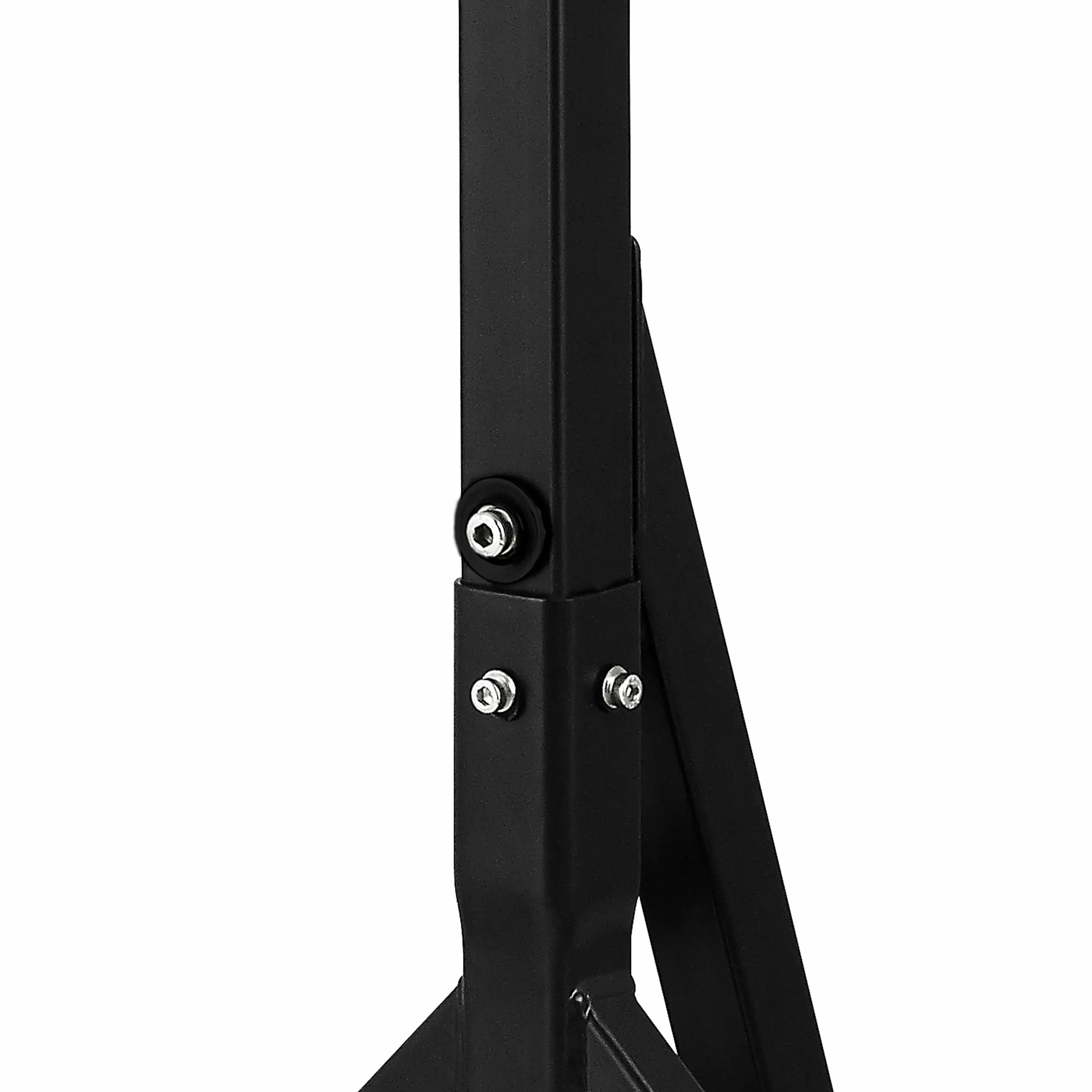 Sonic Energy Gong Ständer – Zubehör für Gongs und Tam Tams bis 101 cm – Höhenverstellbar bis 205 cm – Pulverbeschichteter Stahl, schwarz (TMGS-2)