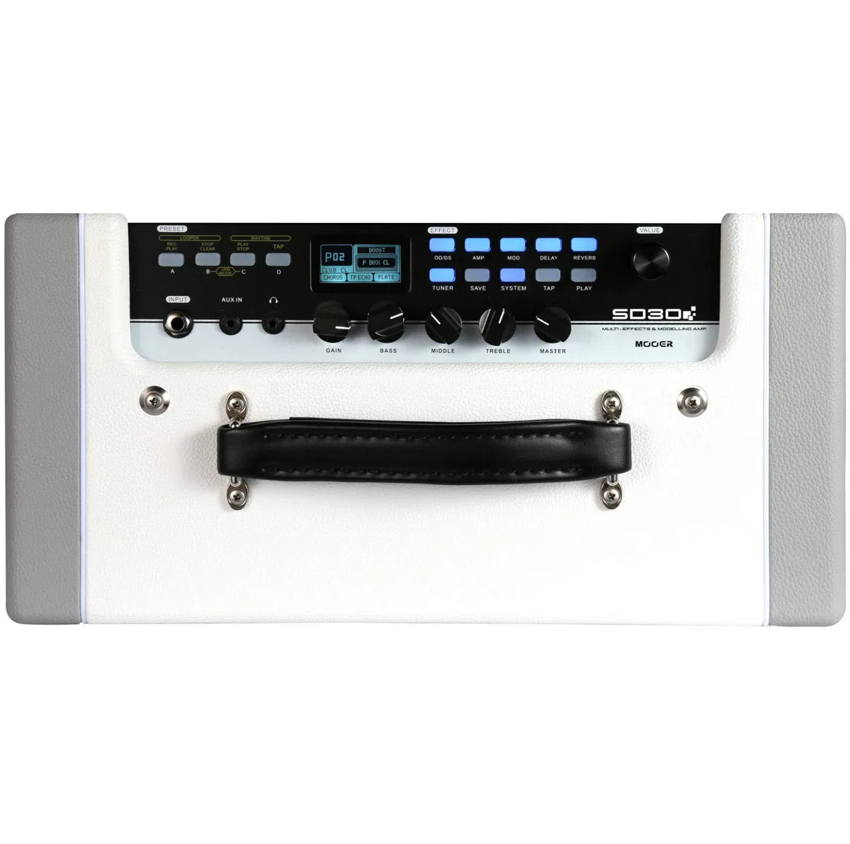 Mooer SD30-30 Watt Multi-Effects & Modeling Gitarre Combo, 8 Zoll