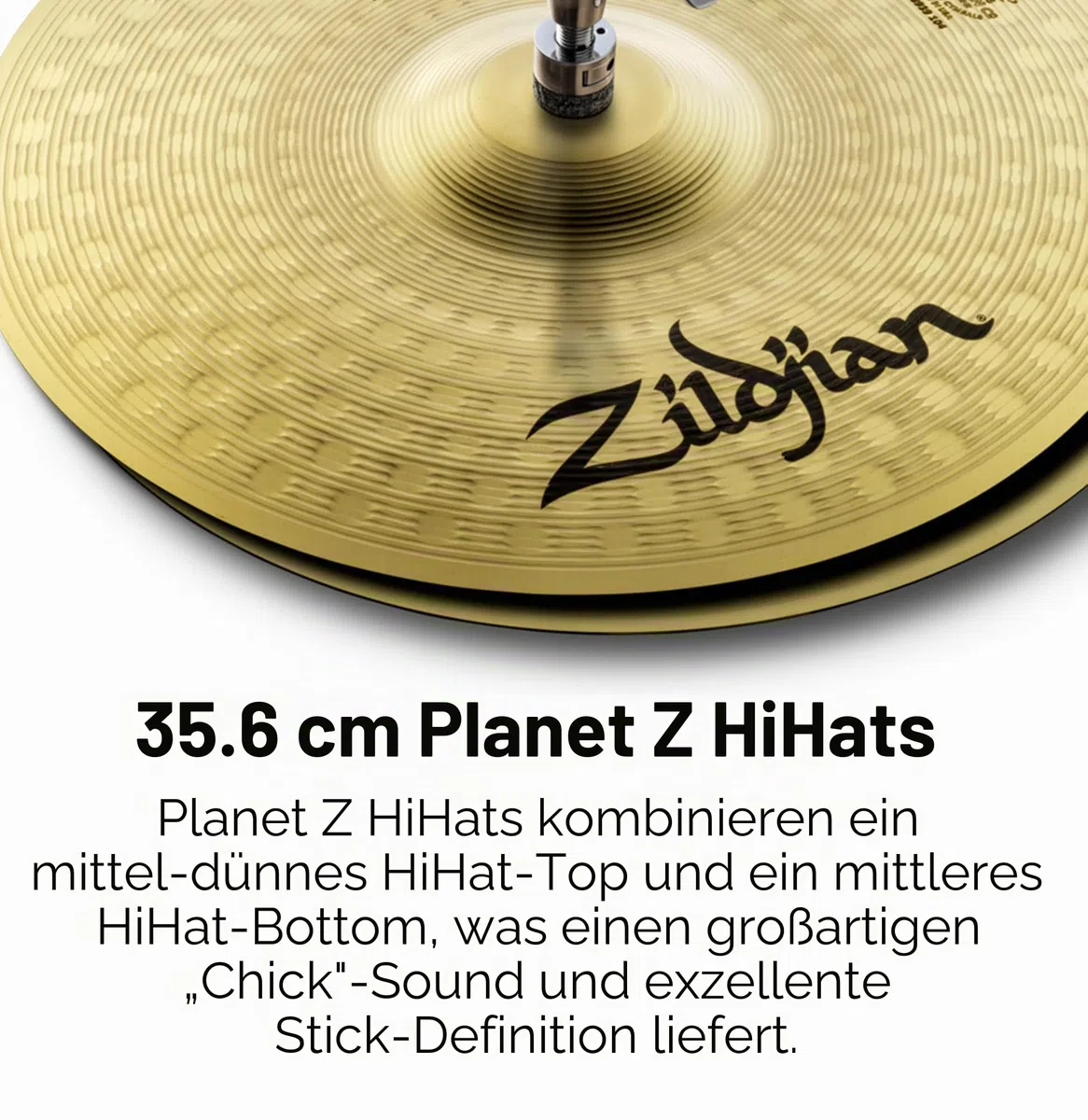 Zildjian Planet Z HiHat 14" Version 2020