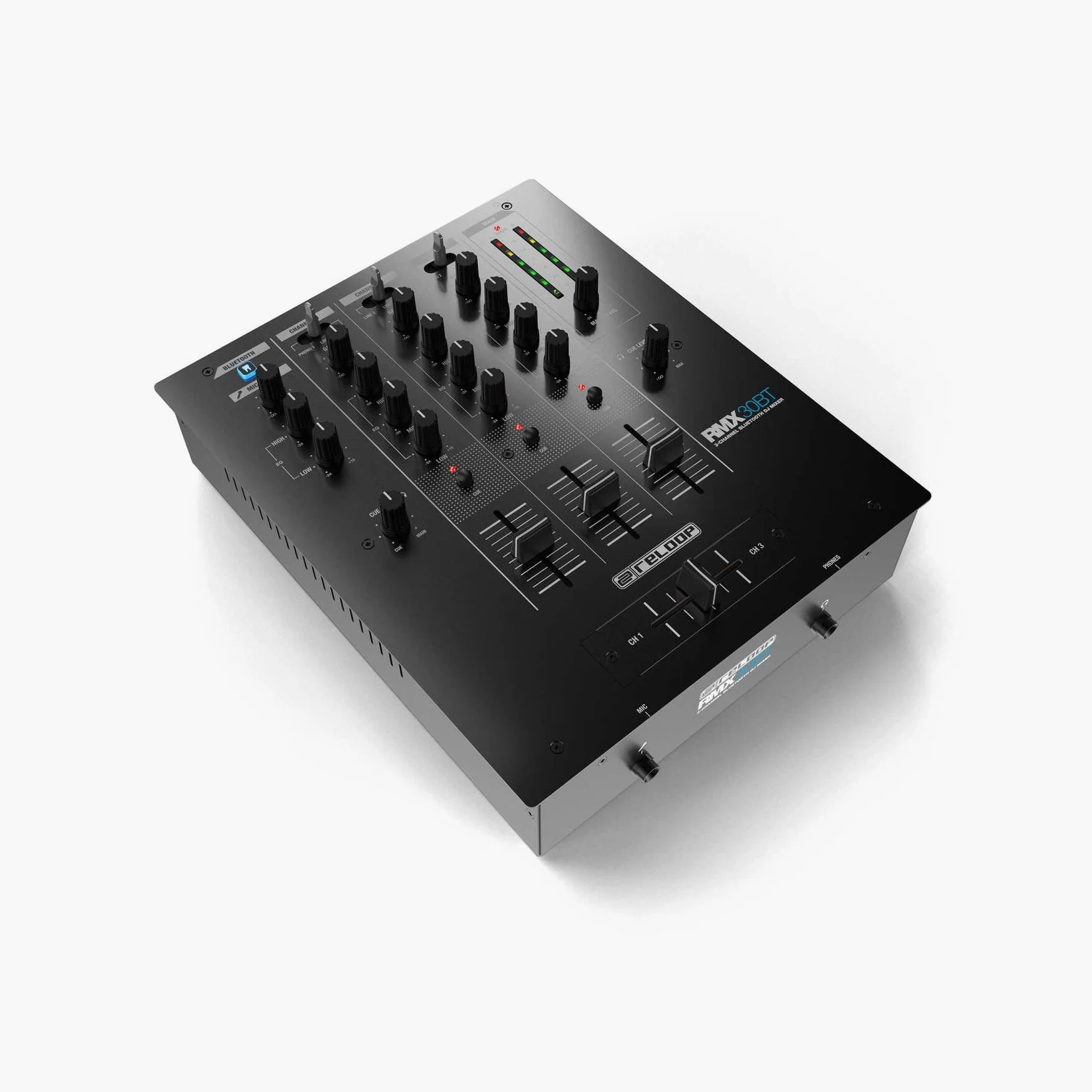 Reloop RMX-30 BT DJ-Mixer kabelloses Musik-Streaming
