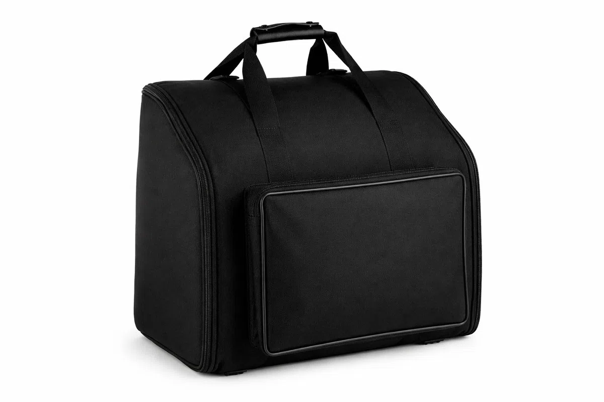 Generisch Akkordeon Tasche 120 Bässe XXL Rucksack Deluxe-PRO schwarz – Gigbag wasserabweisend gepolstert