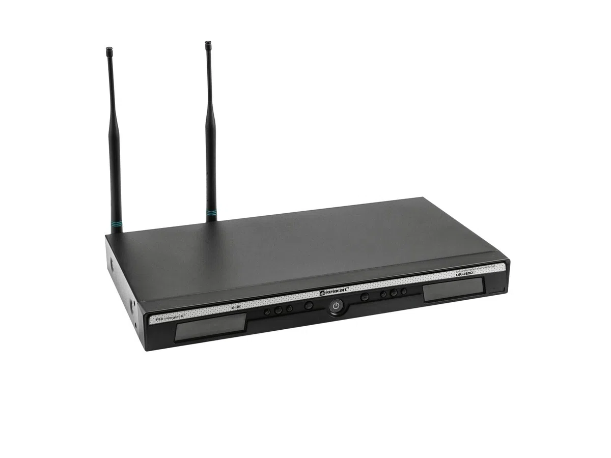 RELACART UR-260D 2-Kanal-UHF Receiver 522-554 MHz