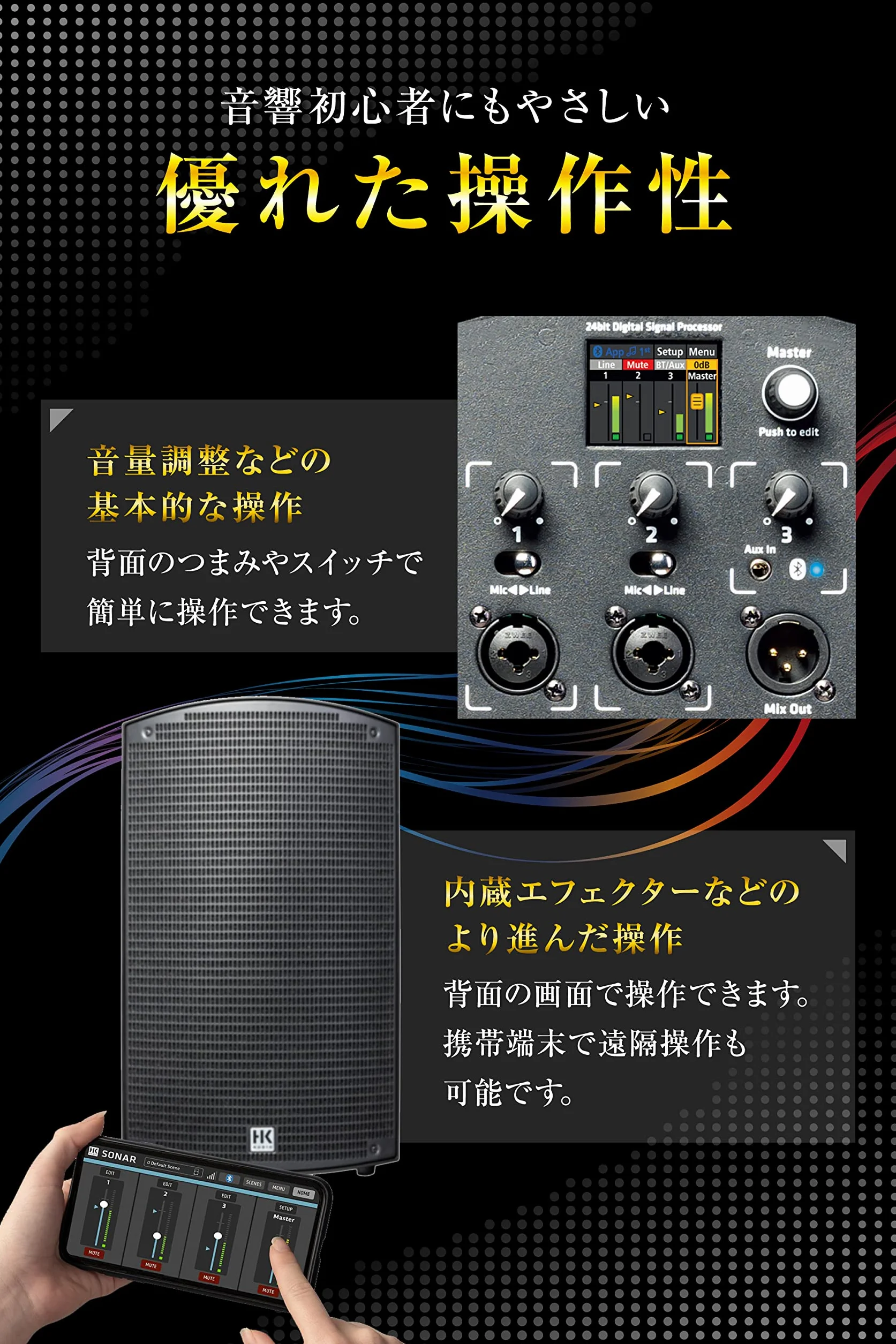 HK Audio Sonar 112 Xi Active Full-Range Speaker