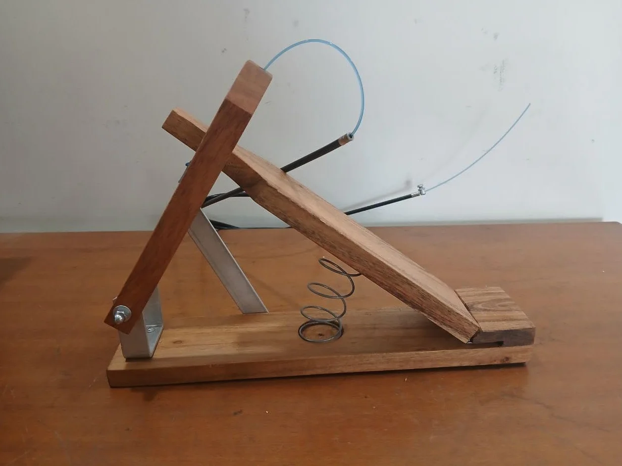 Shruti Box aus reinem Teakholz, groß, 40,6 x 30,5 x 7,6 cm, mit Fußpedal, abgestimmt auf 432 Hz