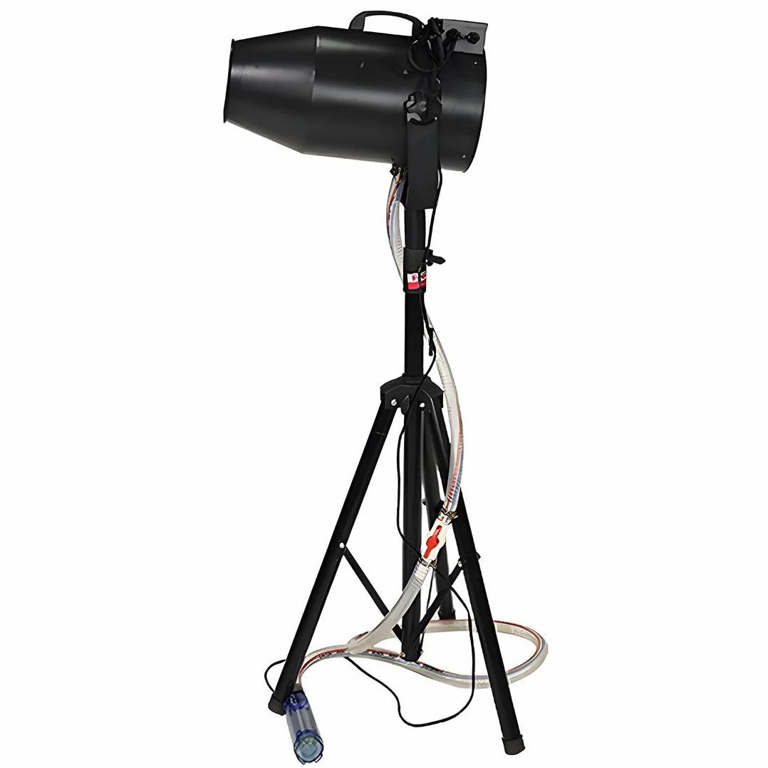 Schaummaschine Für Partys Im Freien,Leistungsstarke Bühneneffekt-Schaummaschine,Shaking Head Dj-Equipment Für Weihnachtliche Atmosphäre,Reichweite 80 M²,Reichweite 6–10 M,Plug-intype