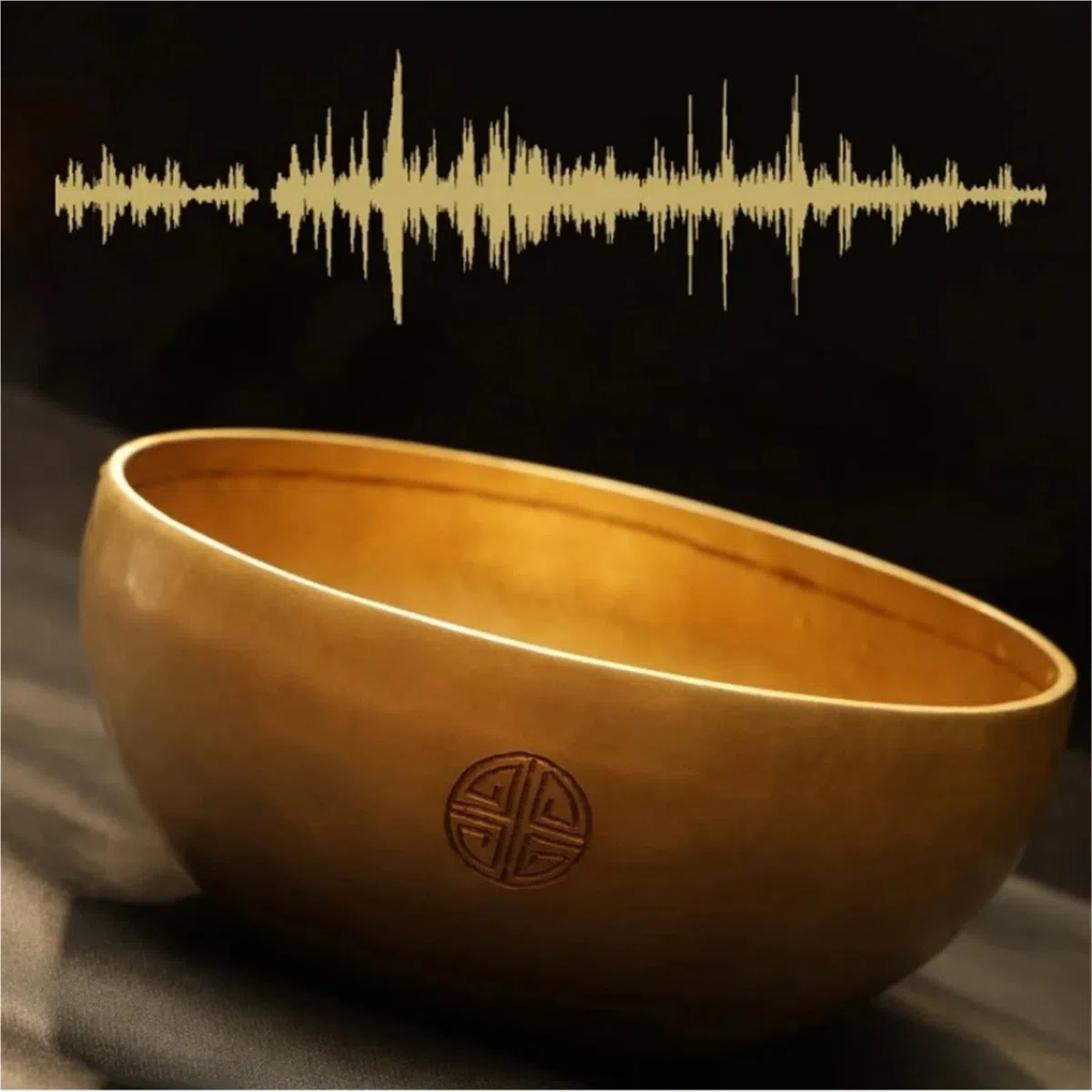 Klangschale Klangschale Made in for Yoga-Therapie Meditation Cuenco Original Sound Healing Instrument Home Einrichtungsartikel(10cm)