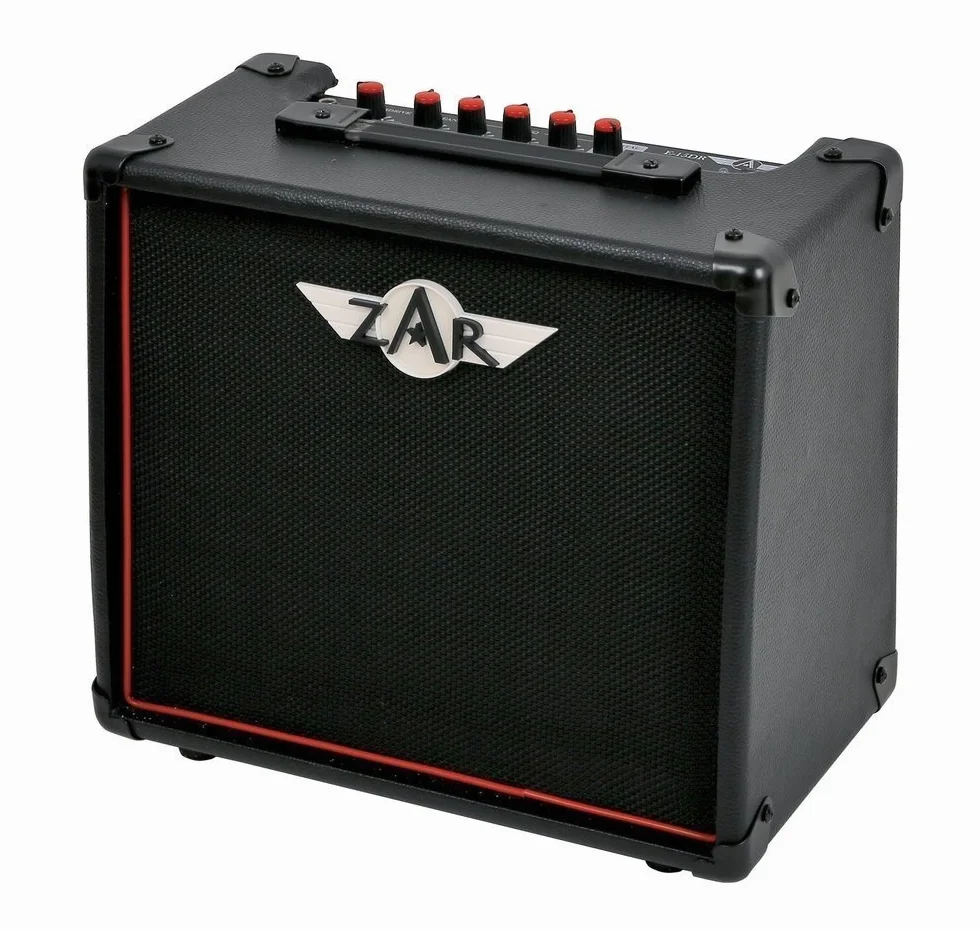 ZAR E-15DR E-Gitarren Verstärker Digital Reverb 15 Watt/6,5 Zoll Speaker E-15DR Digital Reverb 15 Watt/6,5" Speaker