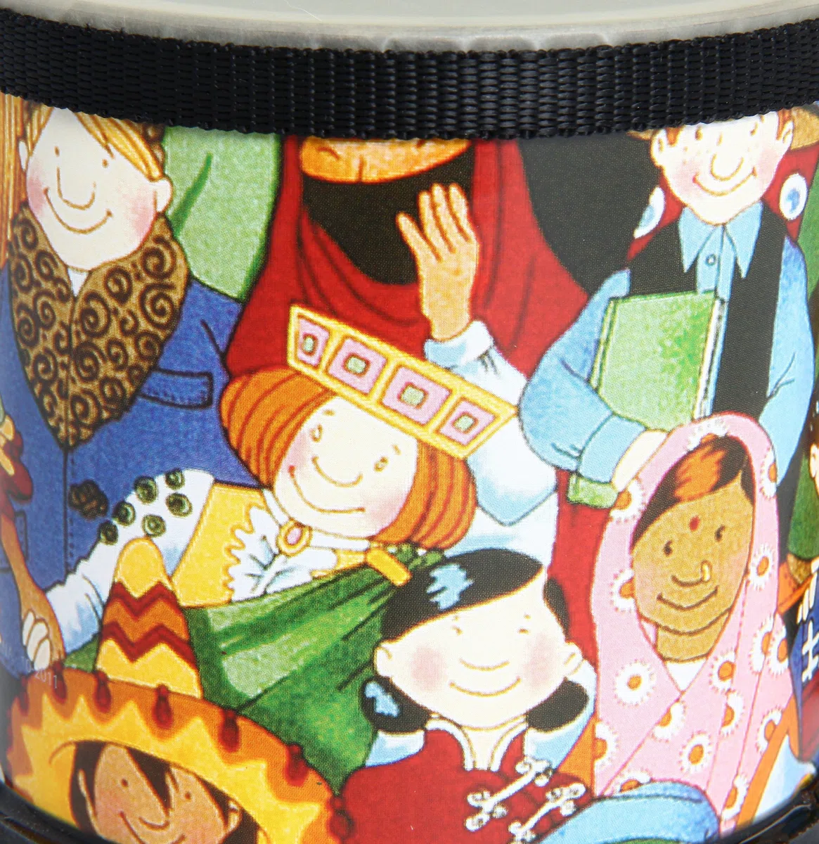 Remo RH-5600-00 Rhythm Club Bongo Drm. 5 Zoll und 6 Zoll Höhe 4.5 Zoll, Renaissance Felle fest vorgestimmt, für Kinder ab 3 Jahren & Percussion Plus Schlägel aus weichem Gummi für Slit Drums, Paar