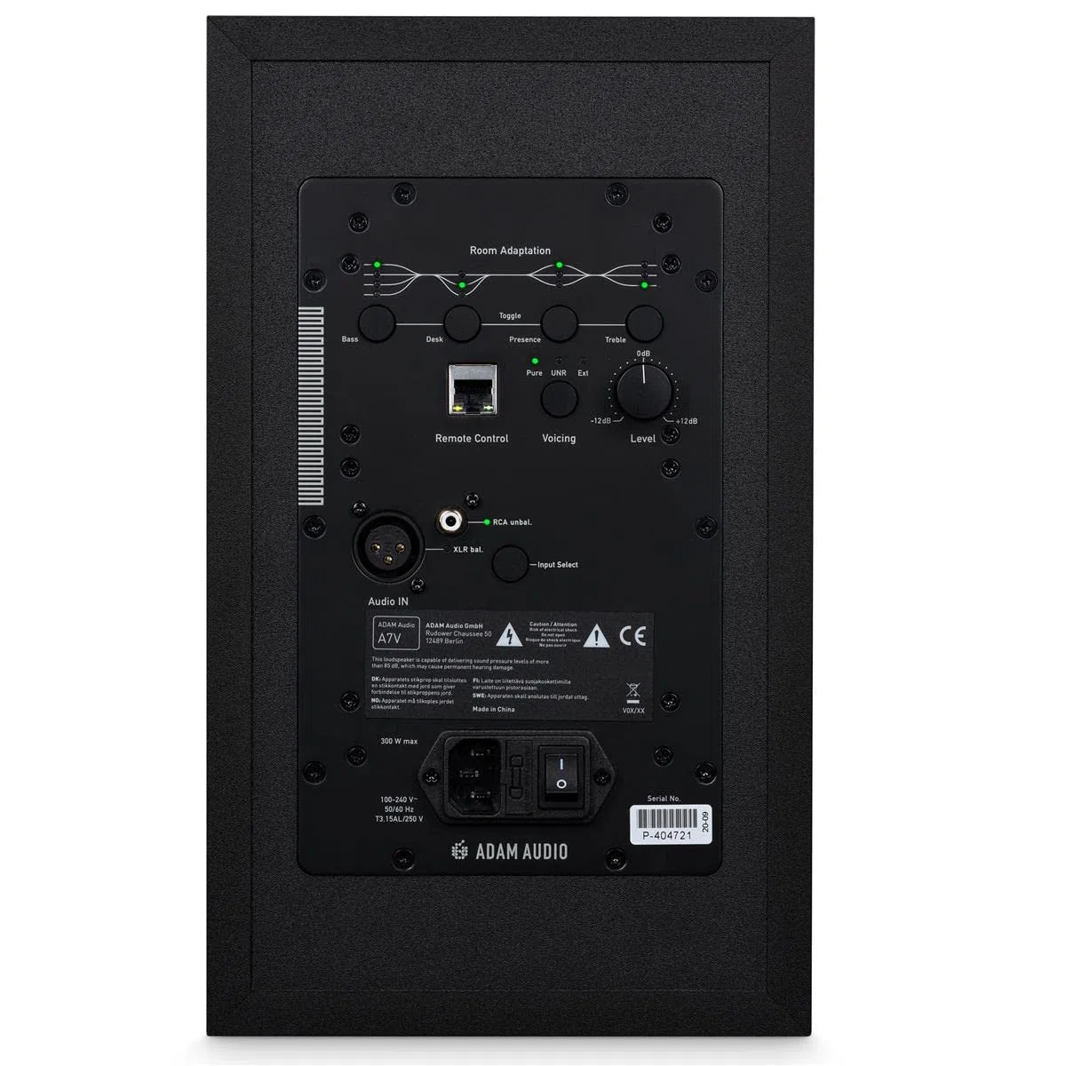 ADAM Audio A7V 17,8 cm (7 Zoll) betriebener Studio-Monitor