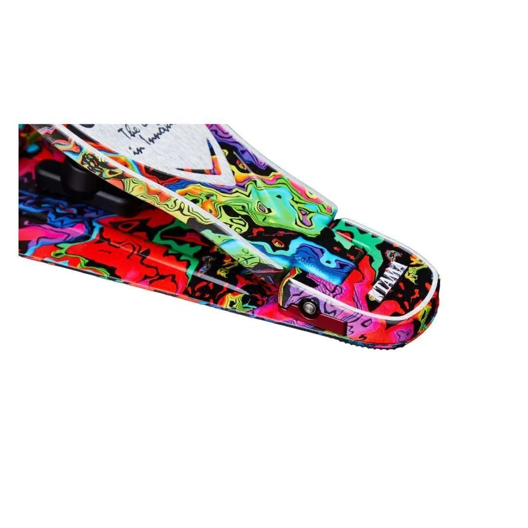 Tama HP900PWMPR Doppelpedal Iron Cobra Power Glide Psychedelic Rainbow - Doppelfußmaschine