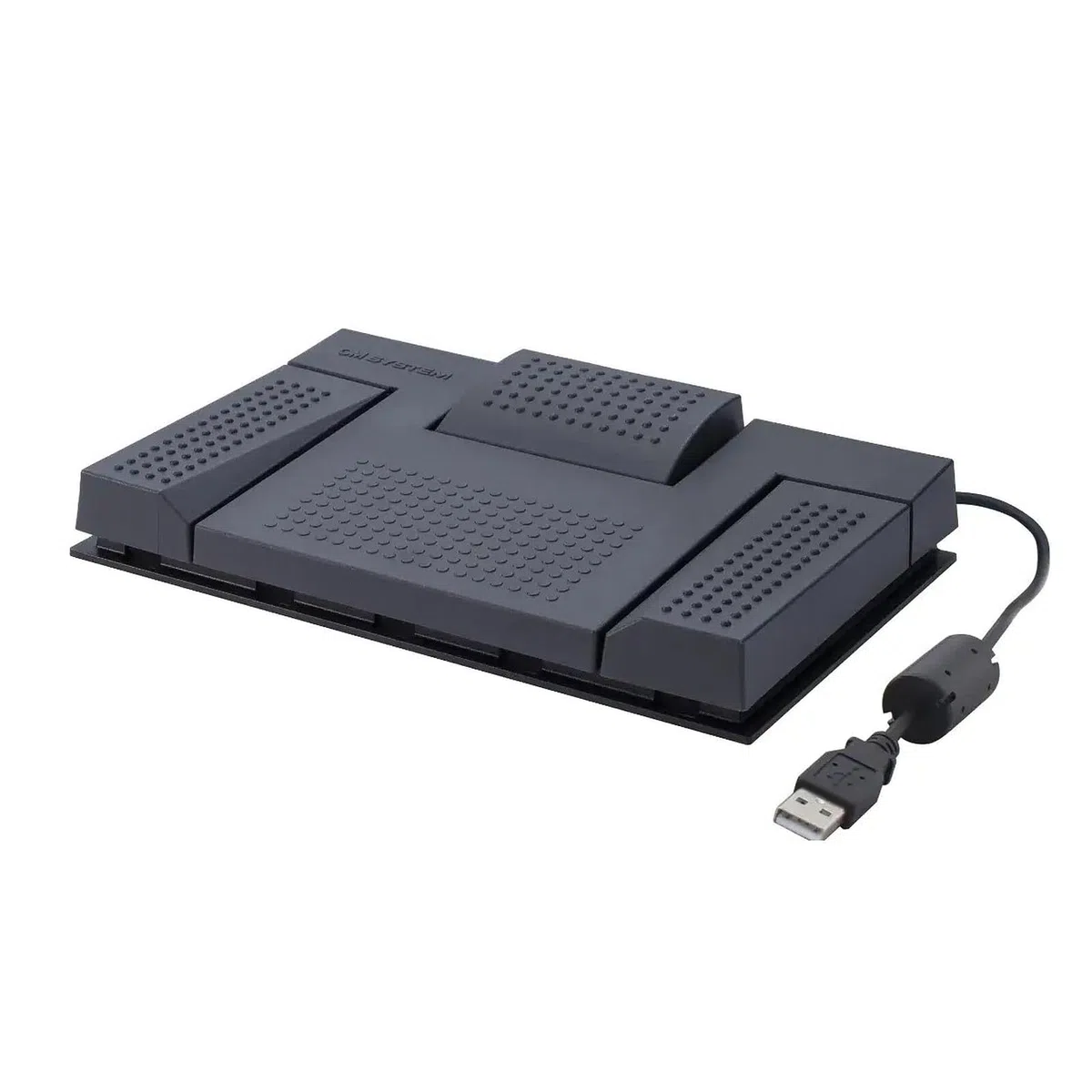 OM System AS-2700 Transkriptionskit – USB-Fußpedal, Stereokopfhörer, leistungsstarke ODMS R8 Software für effiziente Audio Transkription am Windows-PC