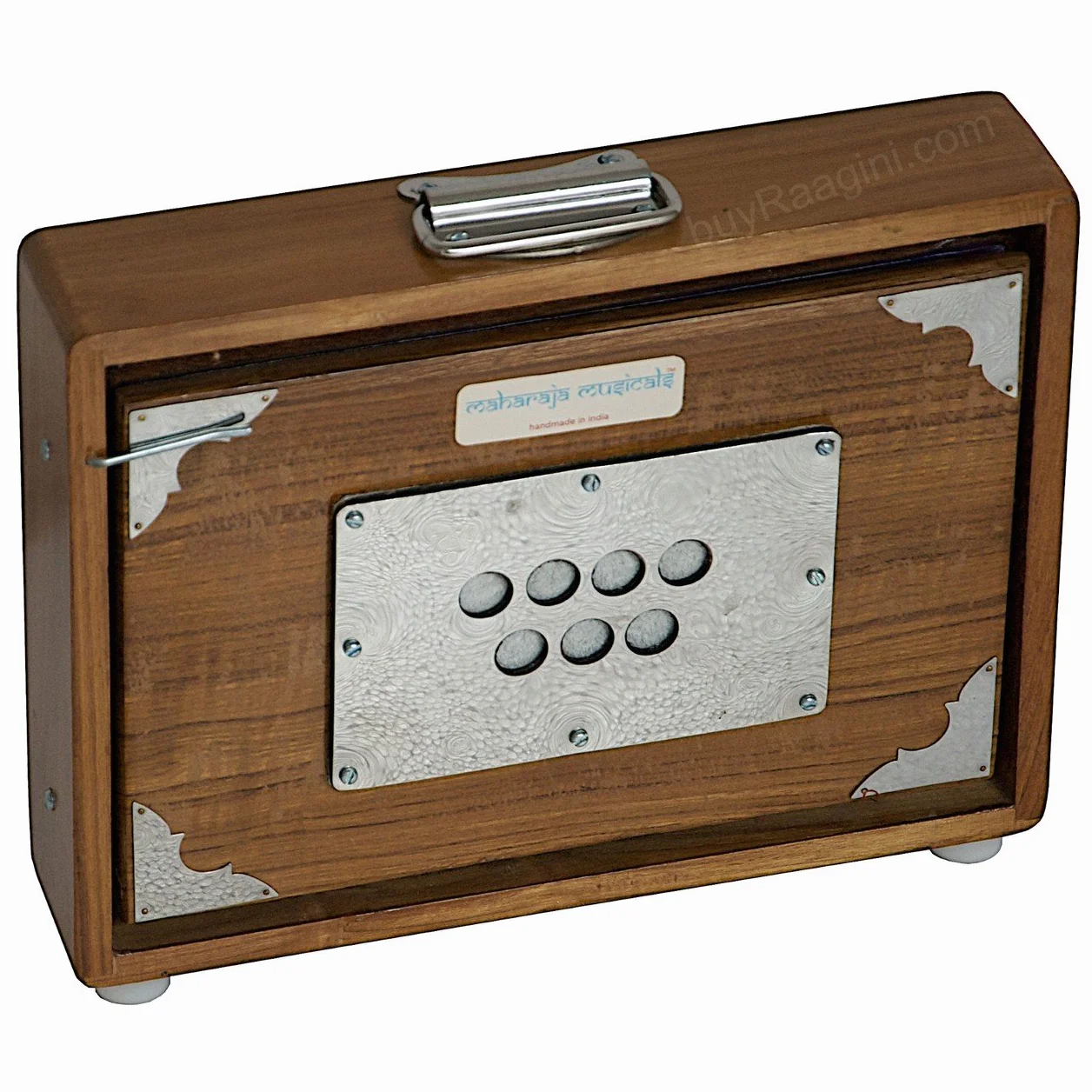 Shruti Box/ Shrutiboxen, Maharaja Musicals - Teak Wood Surpeti - 13 Drone Notes C-to-C Shruthi Indian Musical Instrument (PDI-ABC)