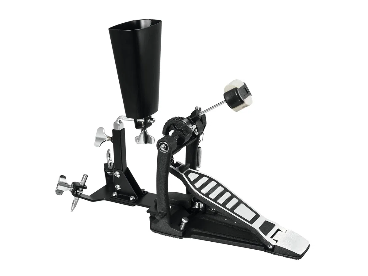 DIMAVERY DP-50 Kuhglocken Pedal Set | Percussion Pedal-Set
