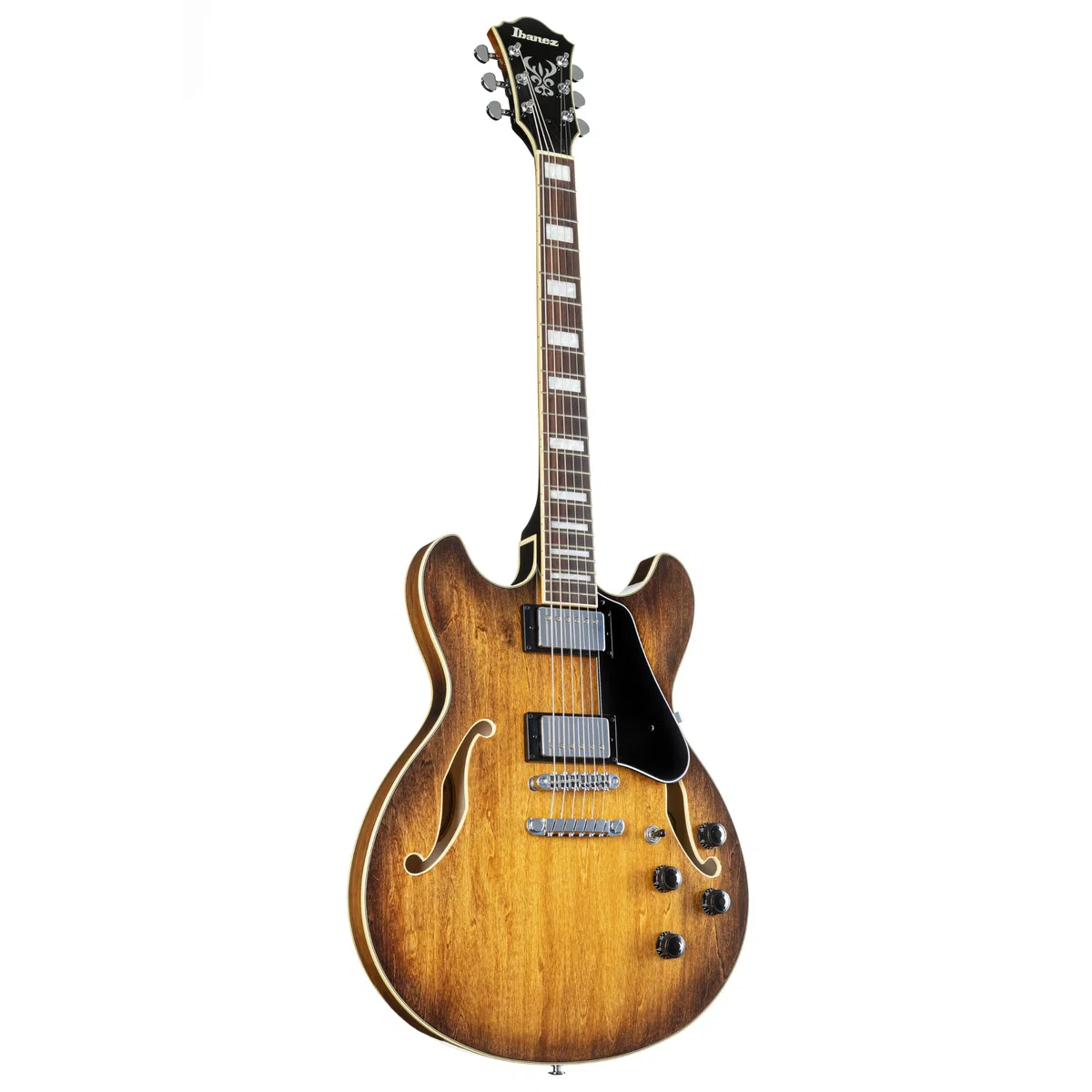 Ibanez AS73-TBC Acoustic-electric Guitar Halb-leer 6strings Braun, Holzgitarre