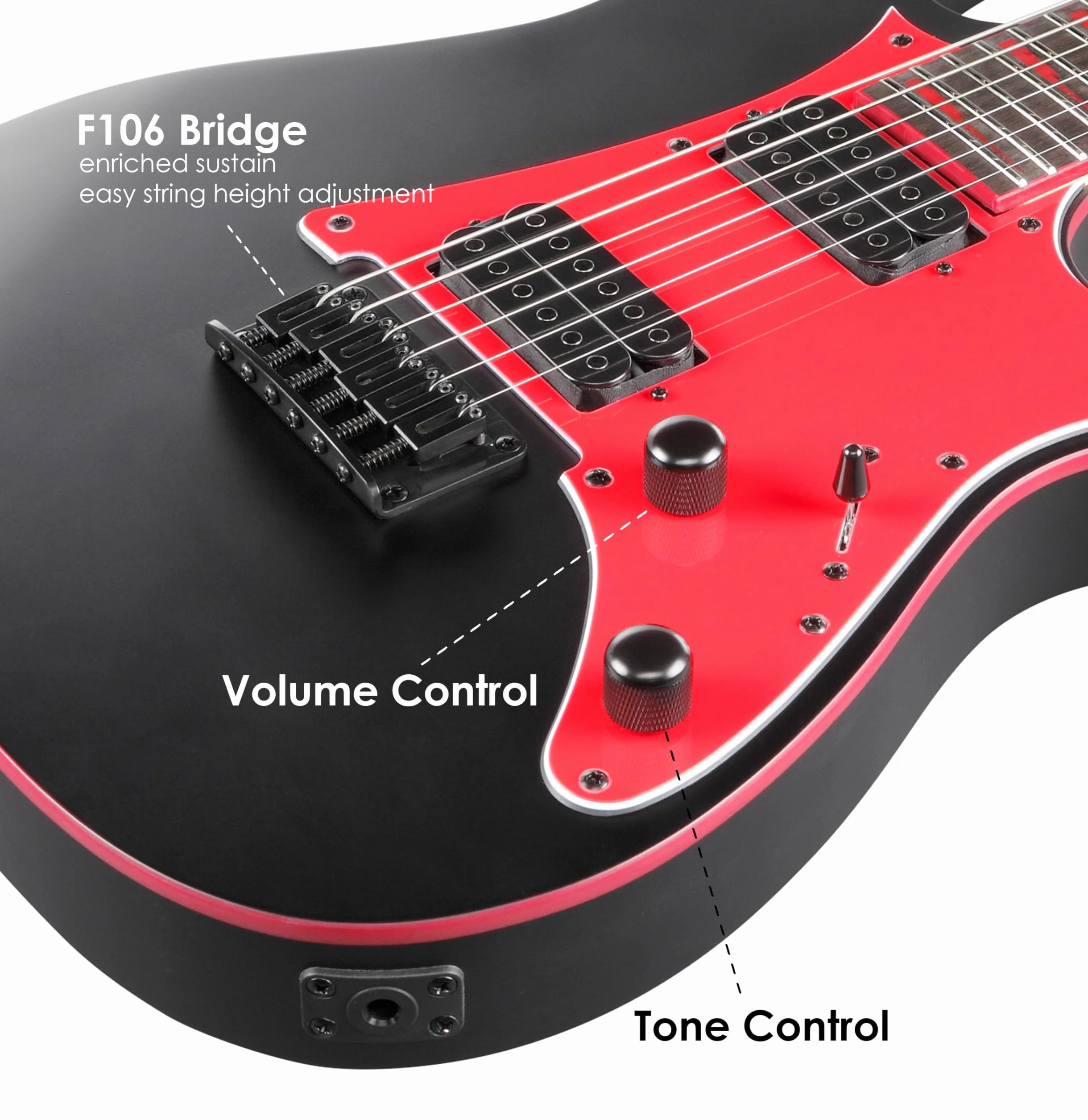 Ibanez Gio GRG131DX-BKF Black Flat