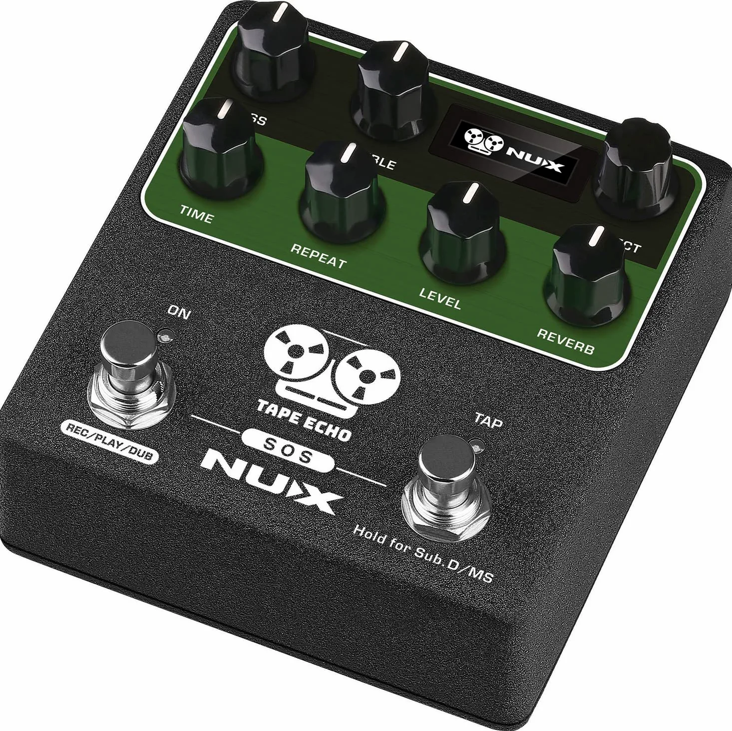 NUX -NDD7 - Tape Echo Pedal mit Midi, Grün