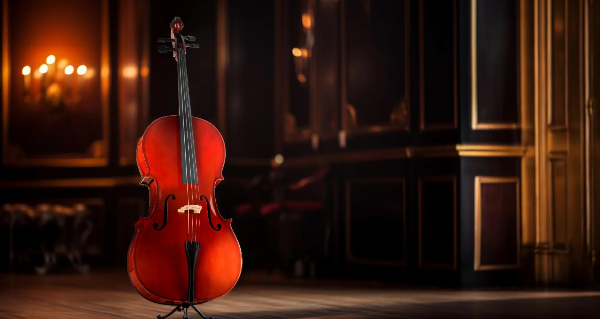 Classic Cantabile CP-100 Cello 4/4 Set (Decke: Fichte, Boden: Ahron, Wirbel: Palisander, höhenvertellbarer Stachel, hochglanz lackiert, inkl. Bogen und Tasche)