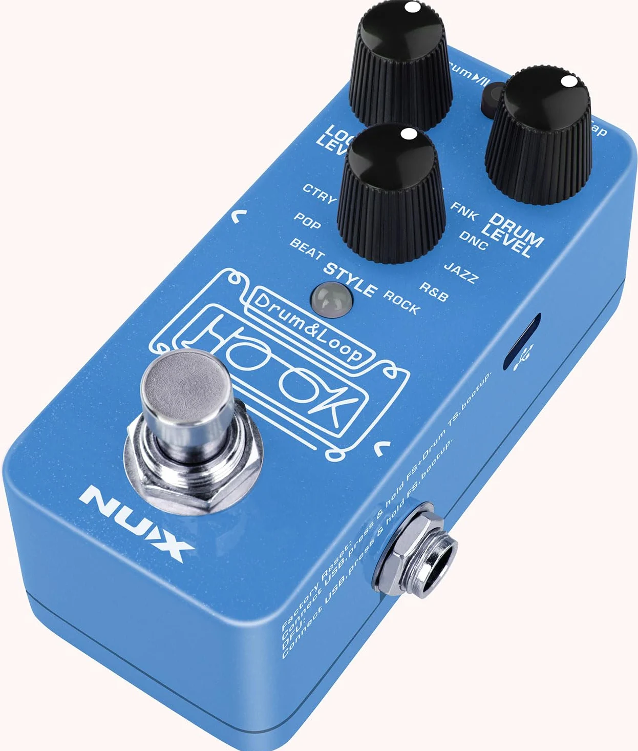 NU-X | Haken Trommel & Loop Pedal