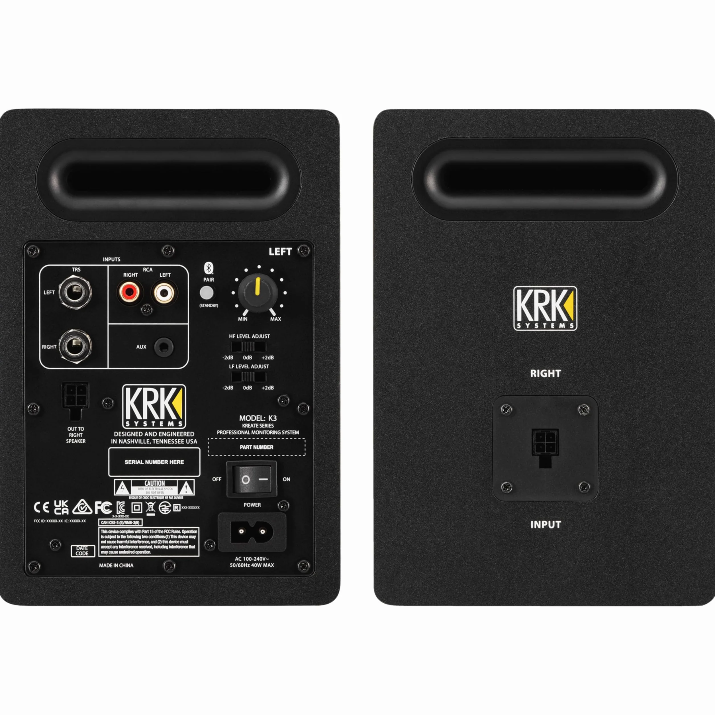 KRK Monitoring Kreate 3 Lautsprecher (Paar)