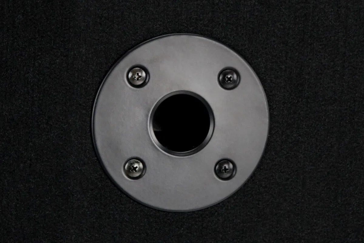 McGrey PAS-118 18" passiver Subwoofer (DJ, PA, Bass Box, 450/900/1800 Watt (RMS/Musikleistung/Peak), Bassreflex-Kanäle, 18" Woofer, SPK-Anschlüsse) schwarz