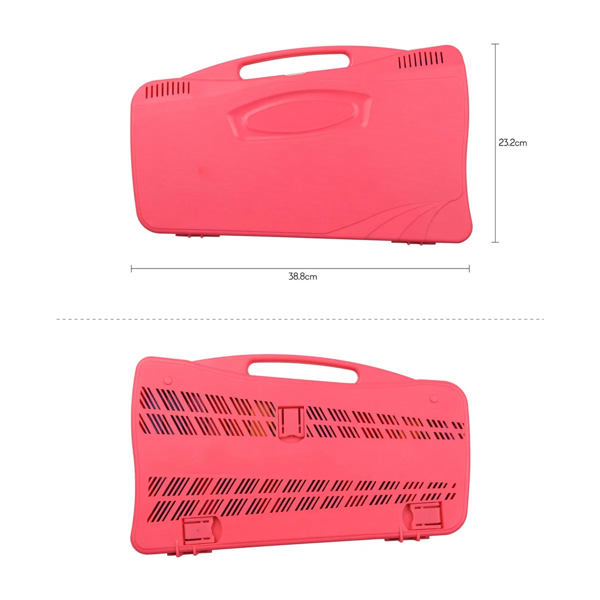 Btuty 25-Noten Glockenspiel Xylophon mit Koffer und 2 Schlägeln – Percussion Instrument GG Tonumfang, Aluminium Klangplatten, Tragbares Musik-Lehrinstrument (Rosa)