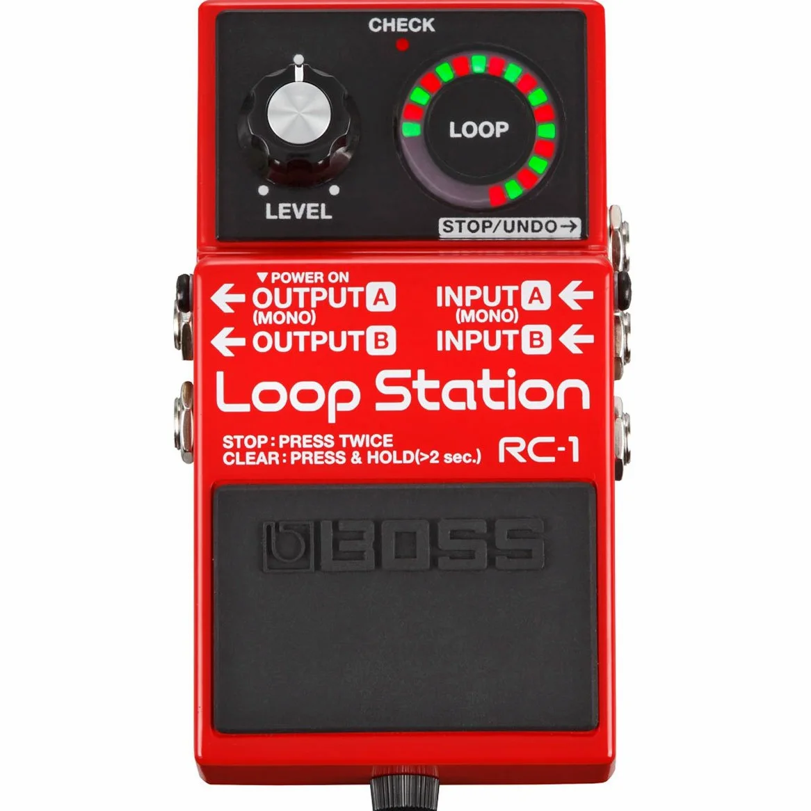 Boss RC-1 Loop Station Looper-Pedal + keepdrum Netzteil 9V