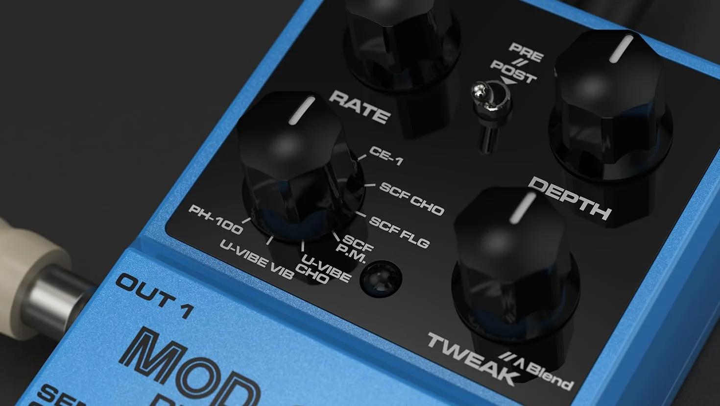 NU-X | Mod Core Deluxe mkII Pedal mit neuen Effektmodellen, Signal- und Routing-Optionen