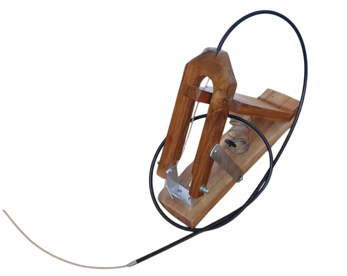 40,6 cm große Shruti-Box, massives Teakholz, lange Sustain, Surpeti Shruti mit Tragetasche, abgestimmt auf 432 Hz, mit Fußpedal