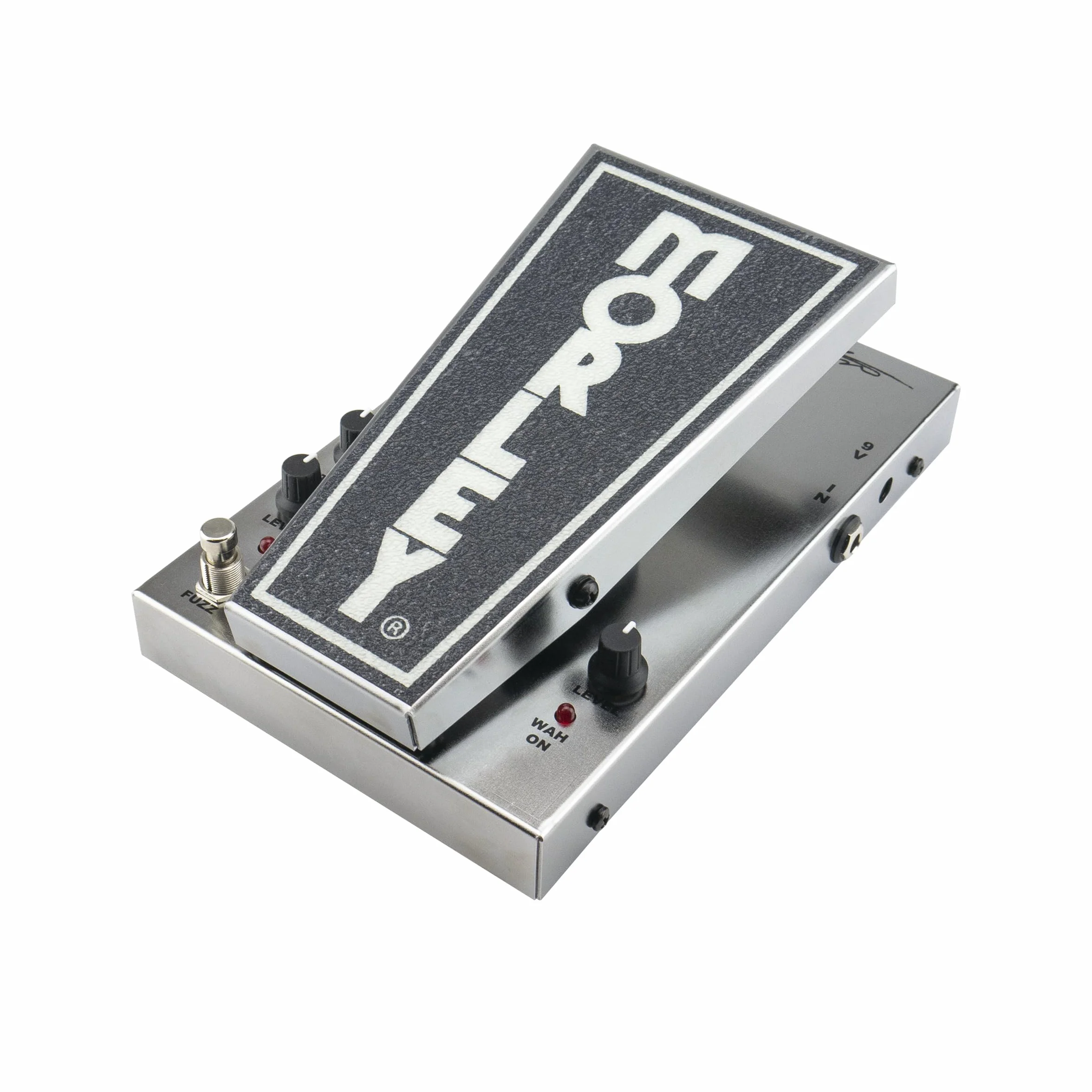 Morley PFW1 Cliff Burton Power Fuzz Wah, schwarz-silber