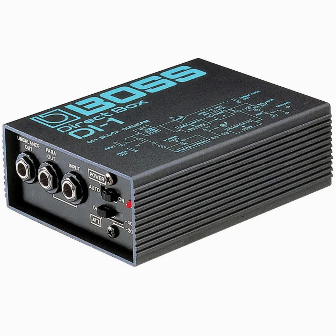 Boss DI-1 aktive DI-Box Direct Box + Klinkenkabel 3m
