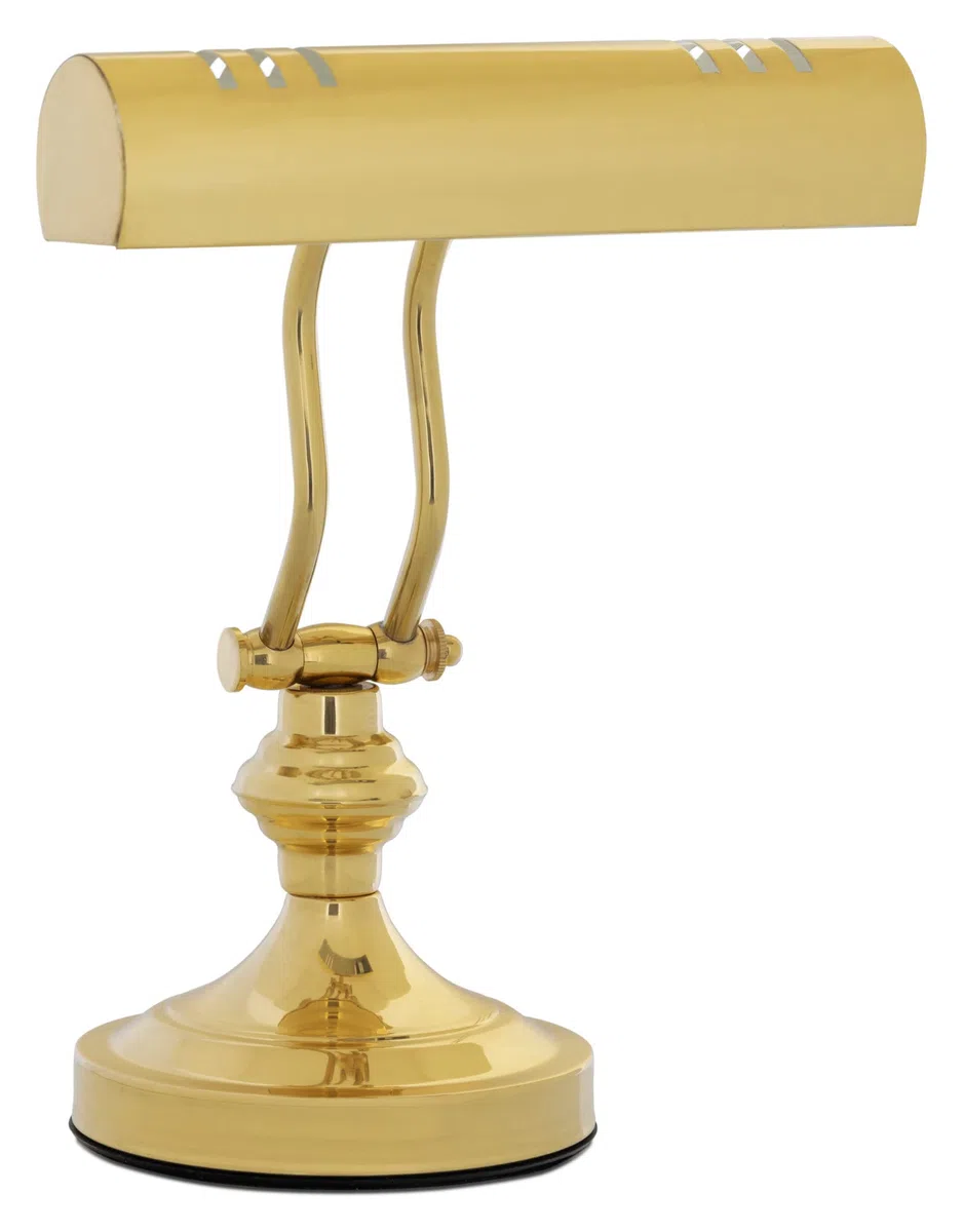 Classic Cantabile L3-A Messing Klavierleuchte Retro Pianoleuchte Vintage Schreibtischlampe 180 cm Kabel Leselampe