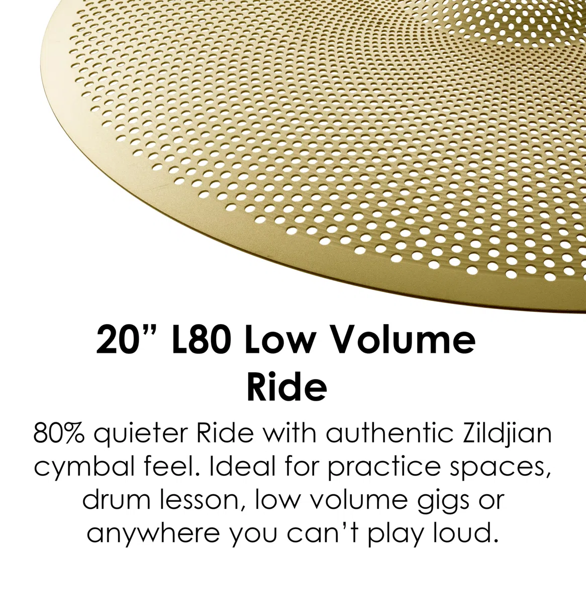 Zildjian LV8020R L80 Low Volume Ride 20"