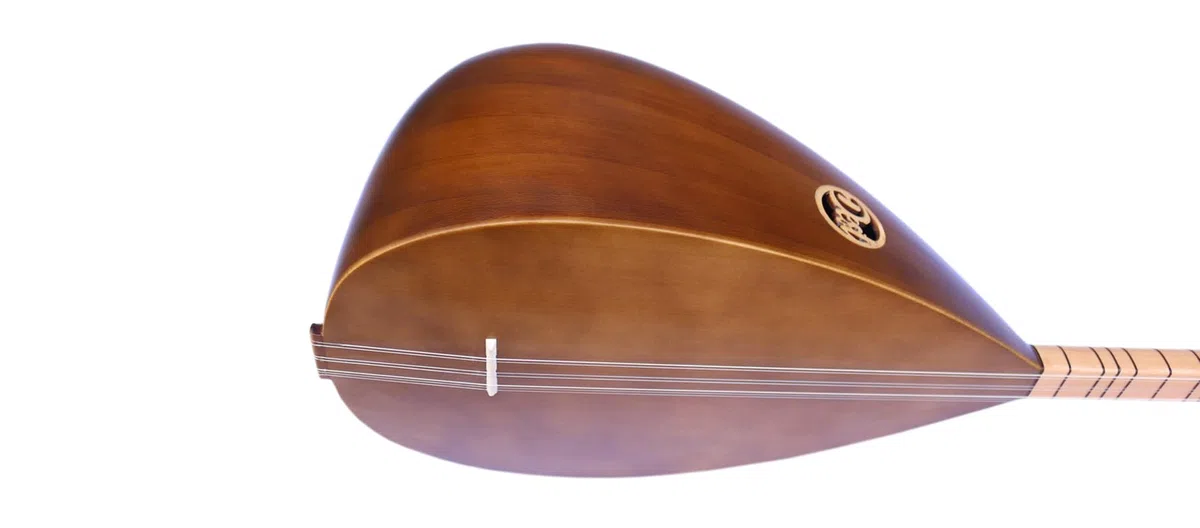 Turkish Quality Short Neck Maulberry Baglama Saz ASK-109