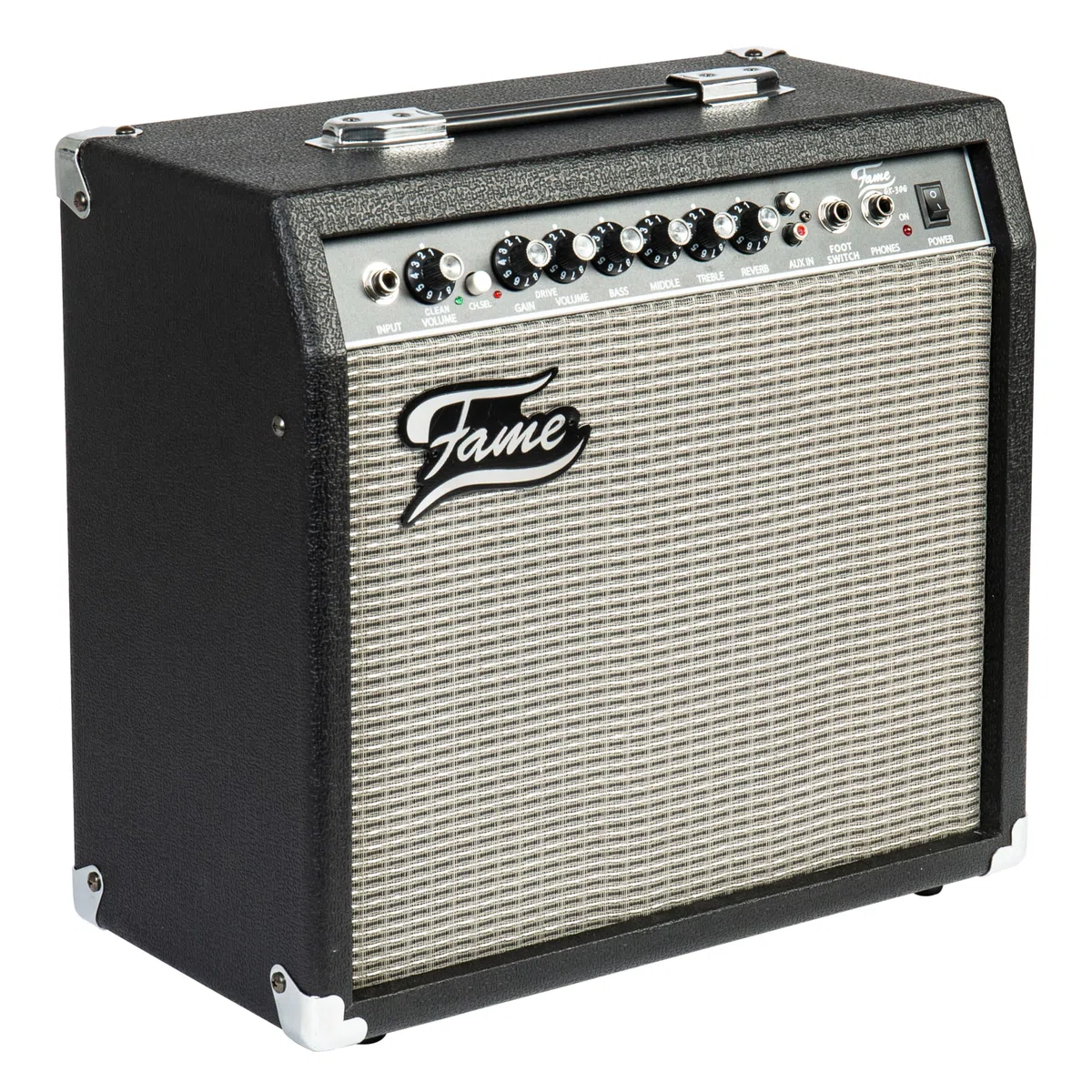 Fame GX-30 Combo Gitarrenverstärker mit 30 Watt Leistung