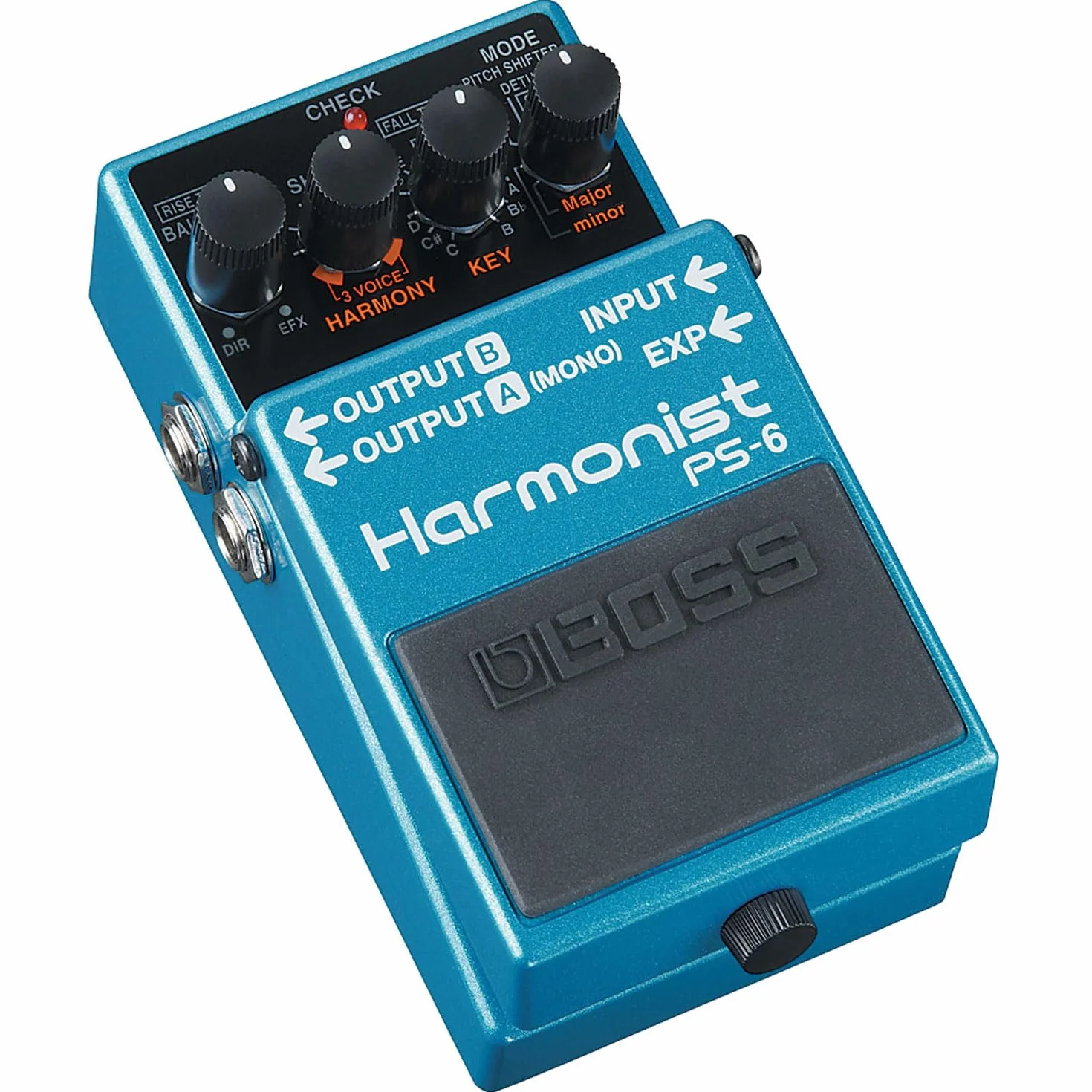 Boss PS-6 Harmonist Pitch-Shifter Effektgerät Pedal + keepdrum Netzteil