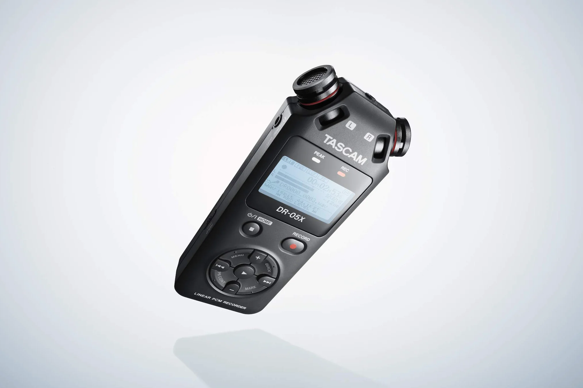 Tascam DR-05X – Tragbarer Stereo-Audiorecorder und USB-Interface