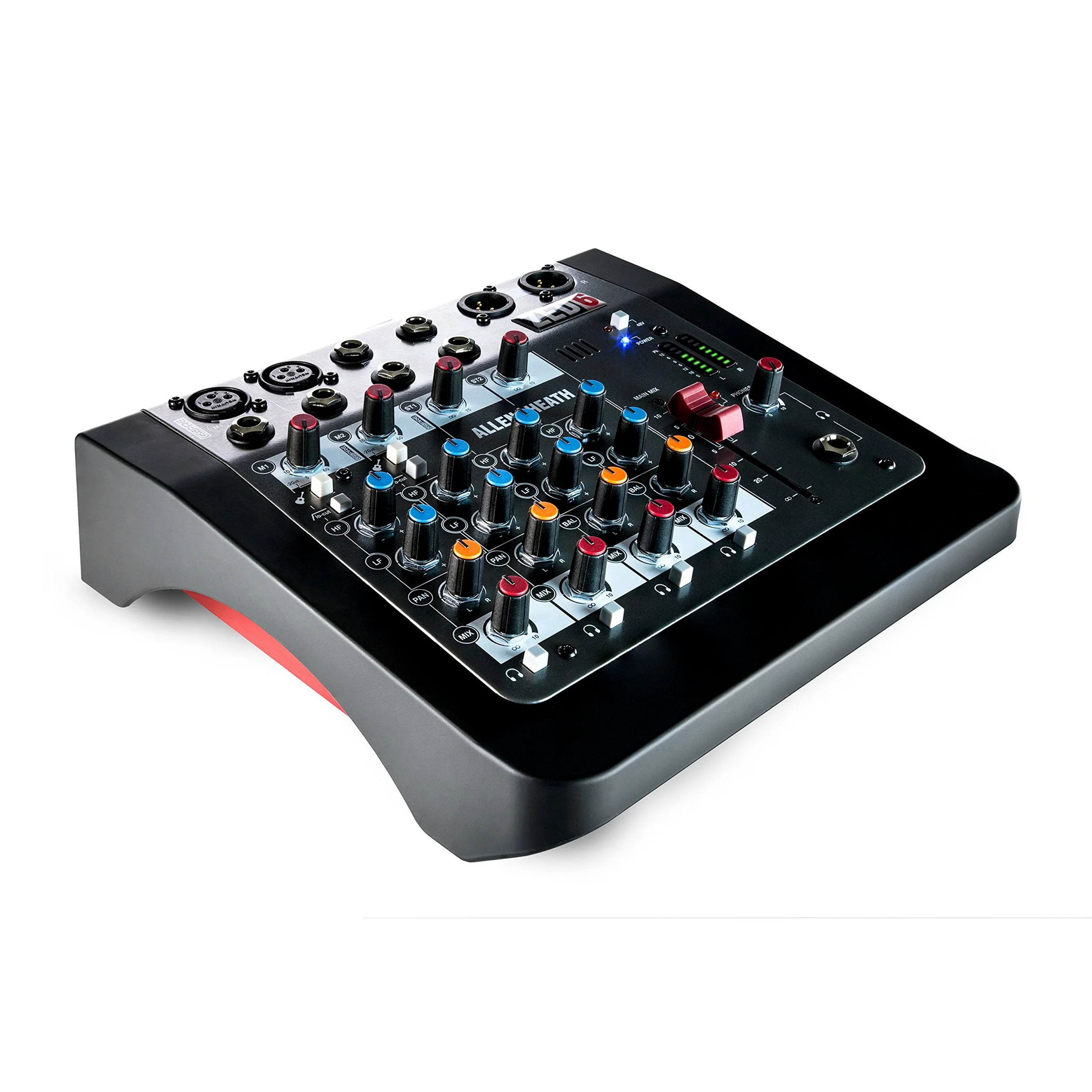 Allen & Heath ZED-6 | Geringes Rauschen, GSPre-Preamp-Design aus der GS-R24 Studio-Konsole, Sänger und Songwriter entwickelt, Lo-Cut-Filter, 9 x 23