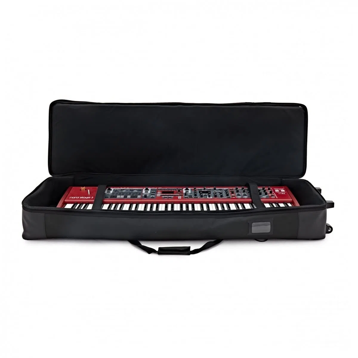 Leichter Tastaturkoffer mit Rädern 76 Tasten von Gear4music